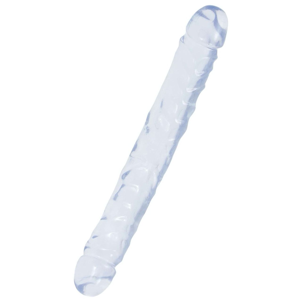 Dildo Dublu Crystal Jellies Jr. 30.5cm Transparent