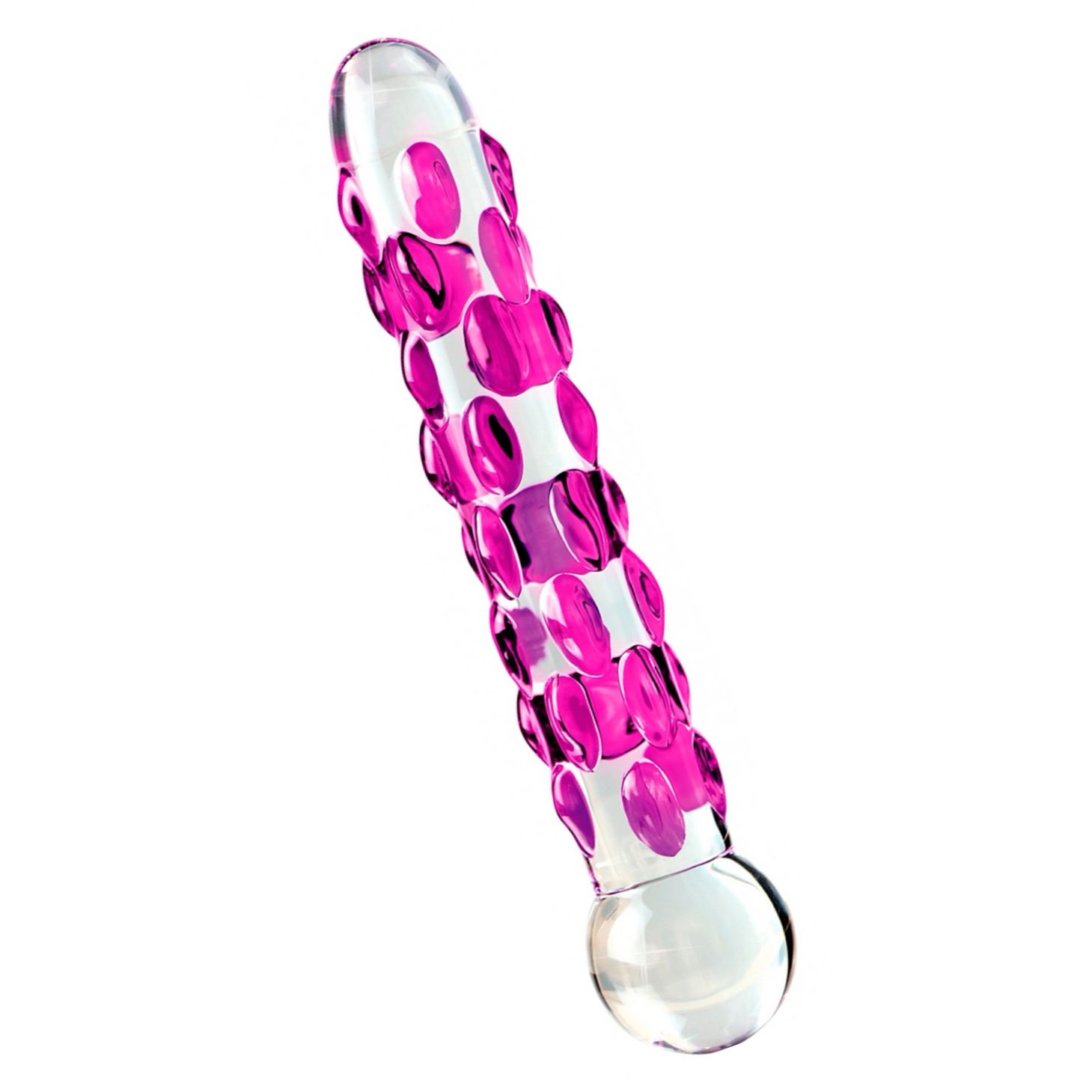 Dildo Icicles Hand Blown Glass Transparent