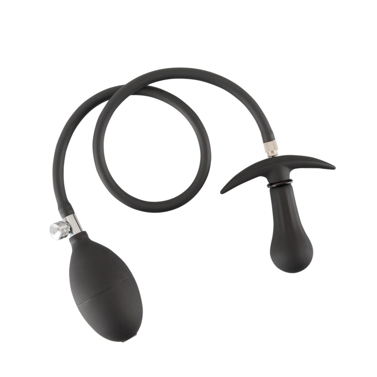 Dop Anal Gonflabil You2Toys — Umflare Controlată Negru