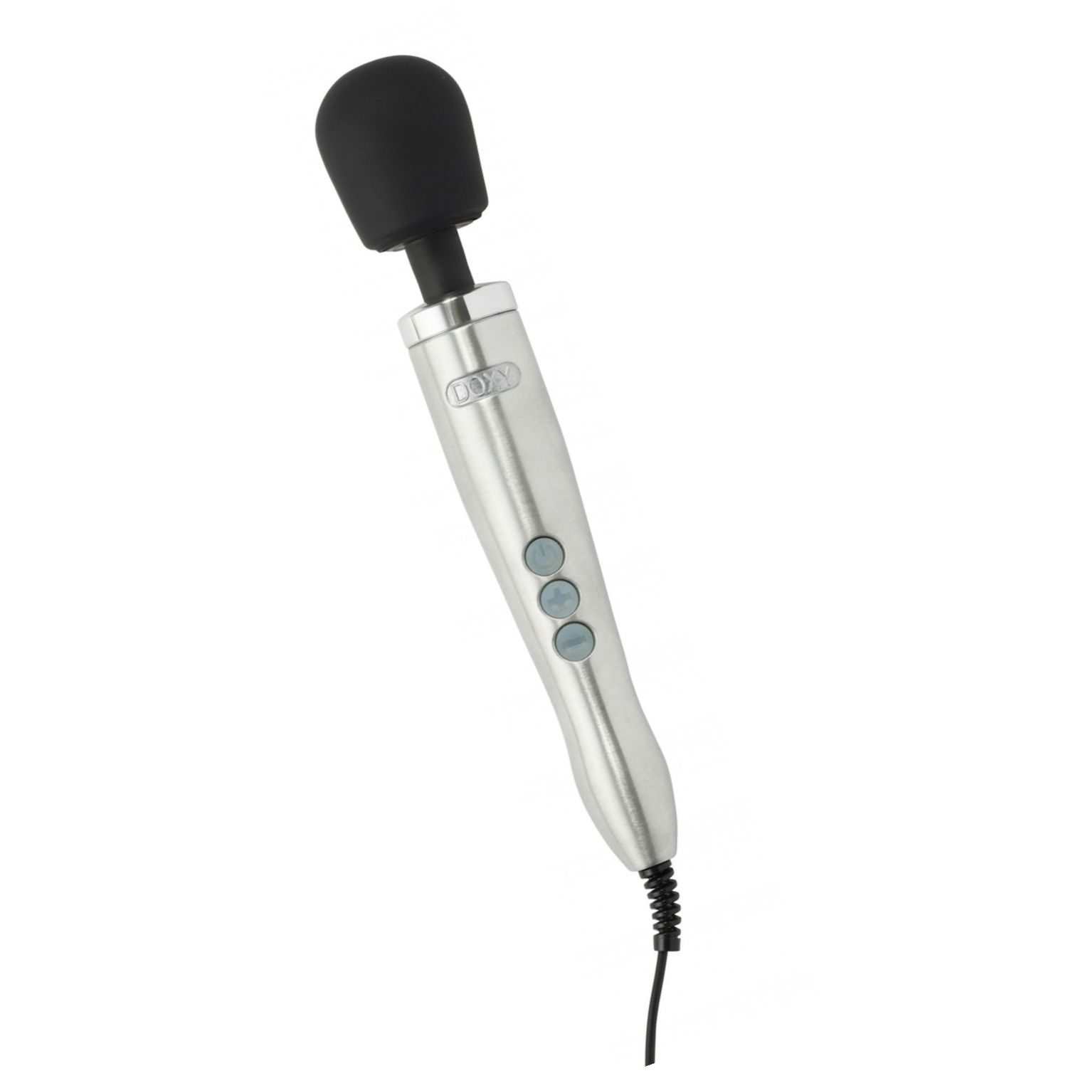 DOXY Die Cast Metal Massager Argintiu