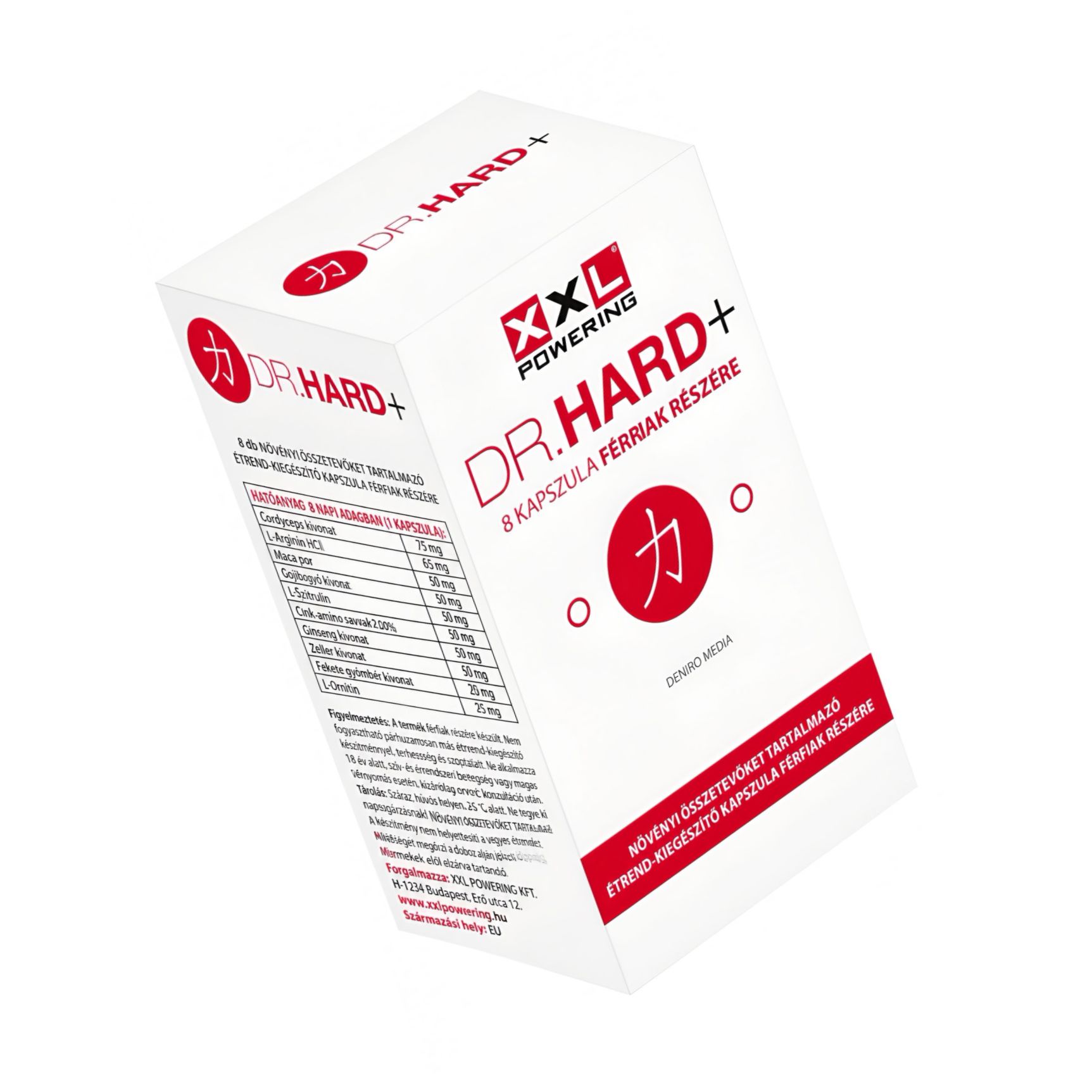 Dr. Hard+ Pills 8 Capsule 600 mg Pentru Rezistență În Pat