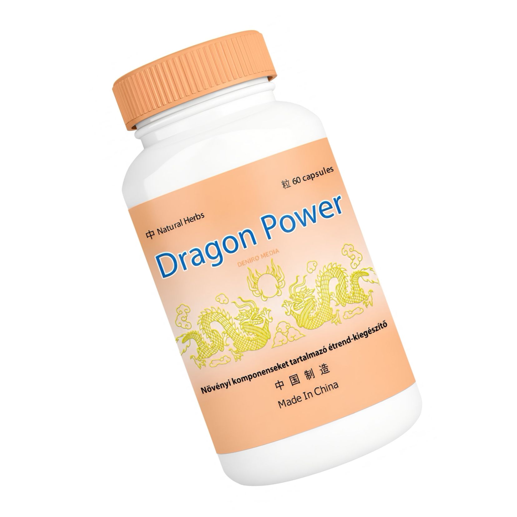 Dragon Power 60 Cps — Complex Vegetal Pentru Bărbați