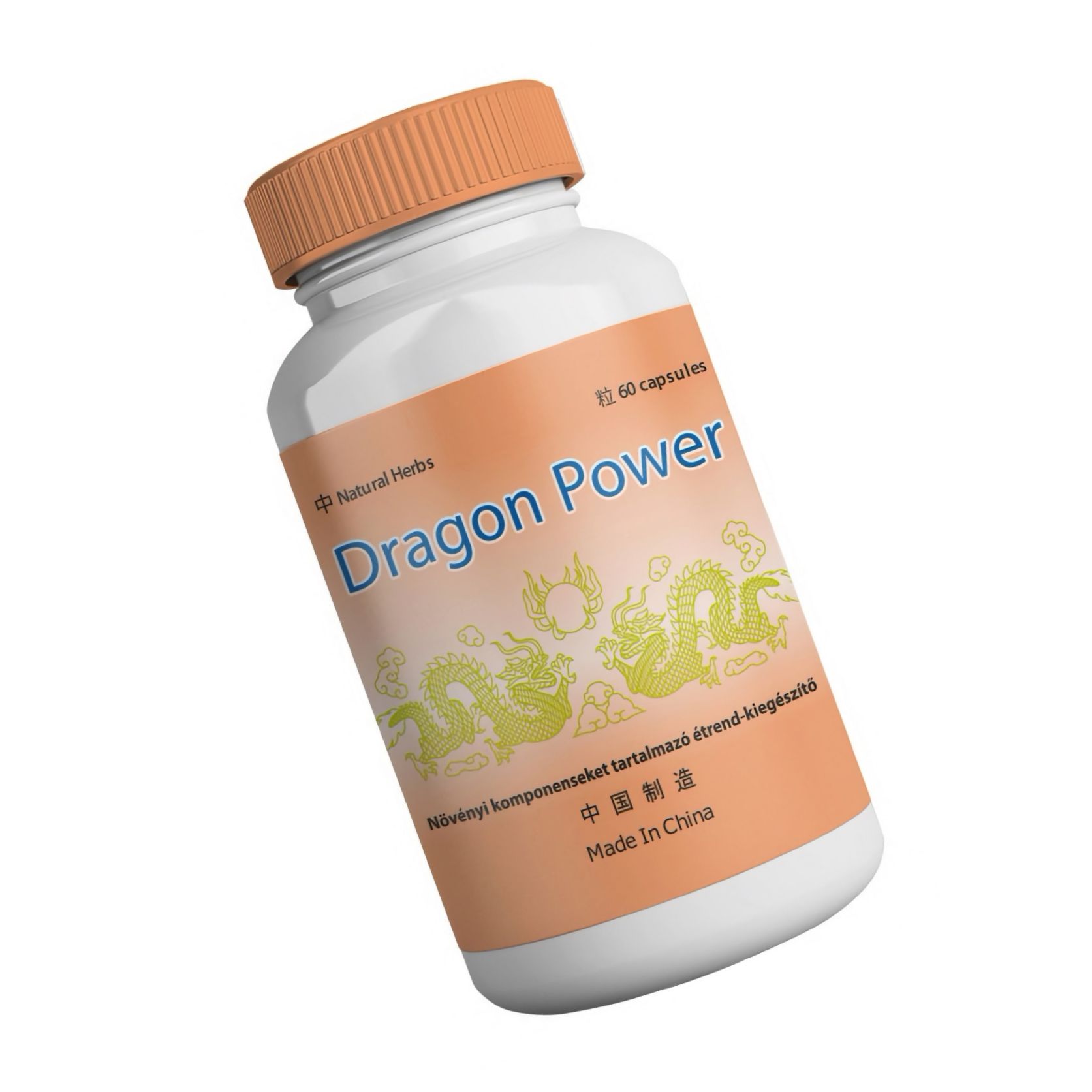 Dragon Power 60 Cps — Complex Vegetal Pentru Bărbați
