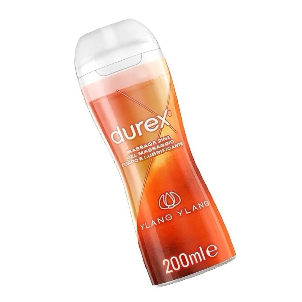Durex Sensual Massage Ylang Ylang Gel 2 în 1,