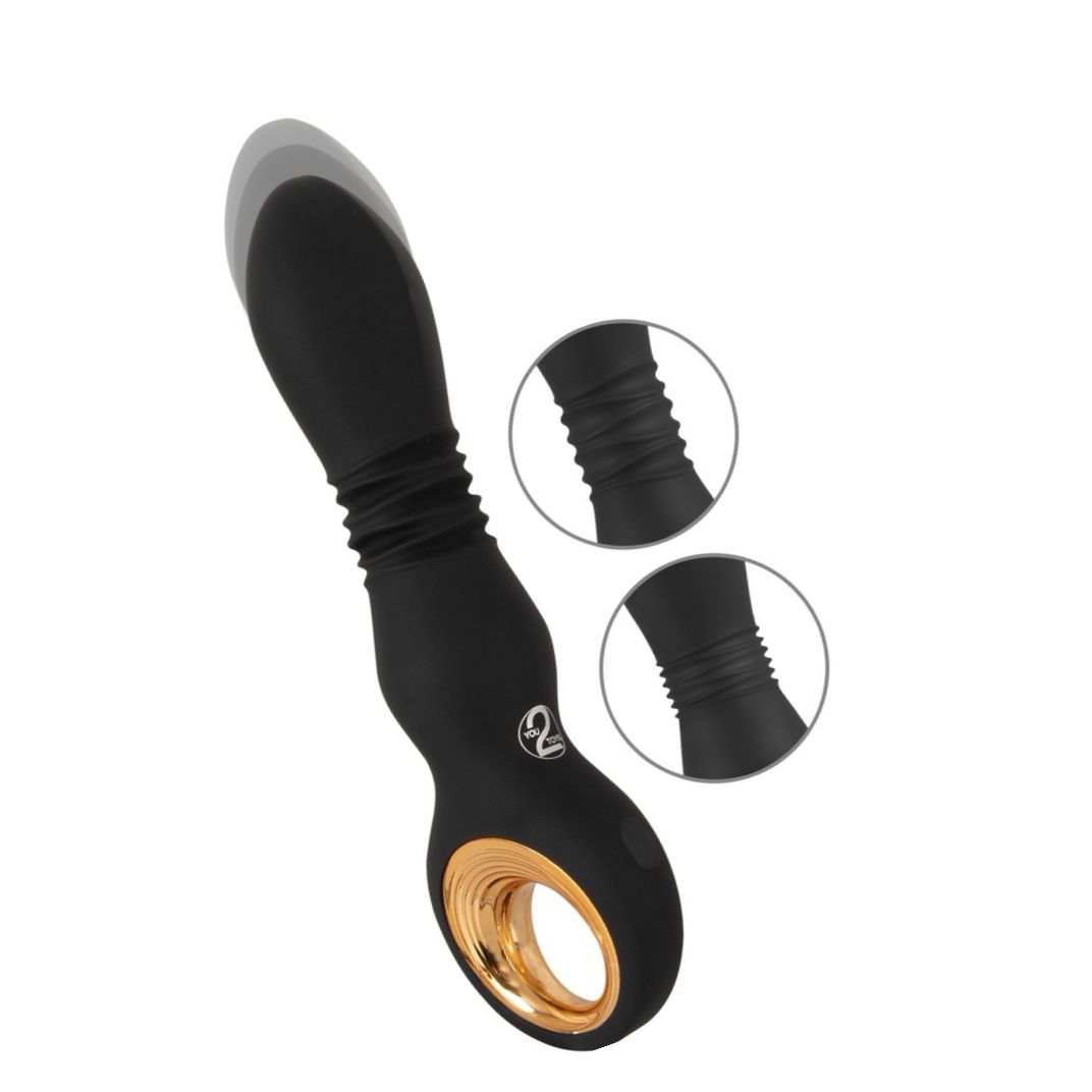 Eternal Împingere Puternică 10 Moduri – Reîncărcabil Negru