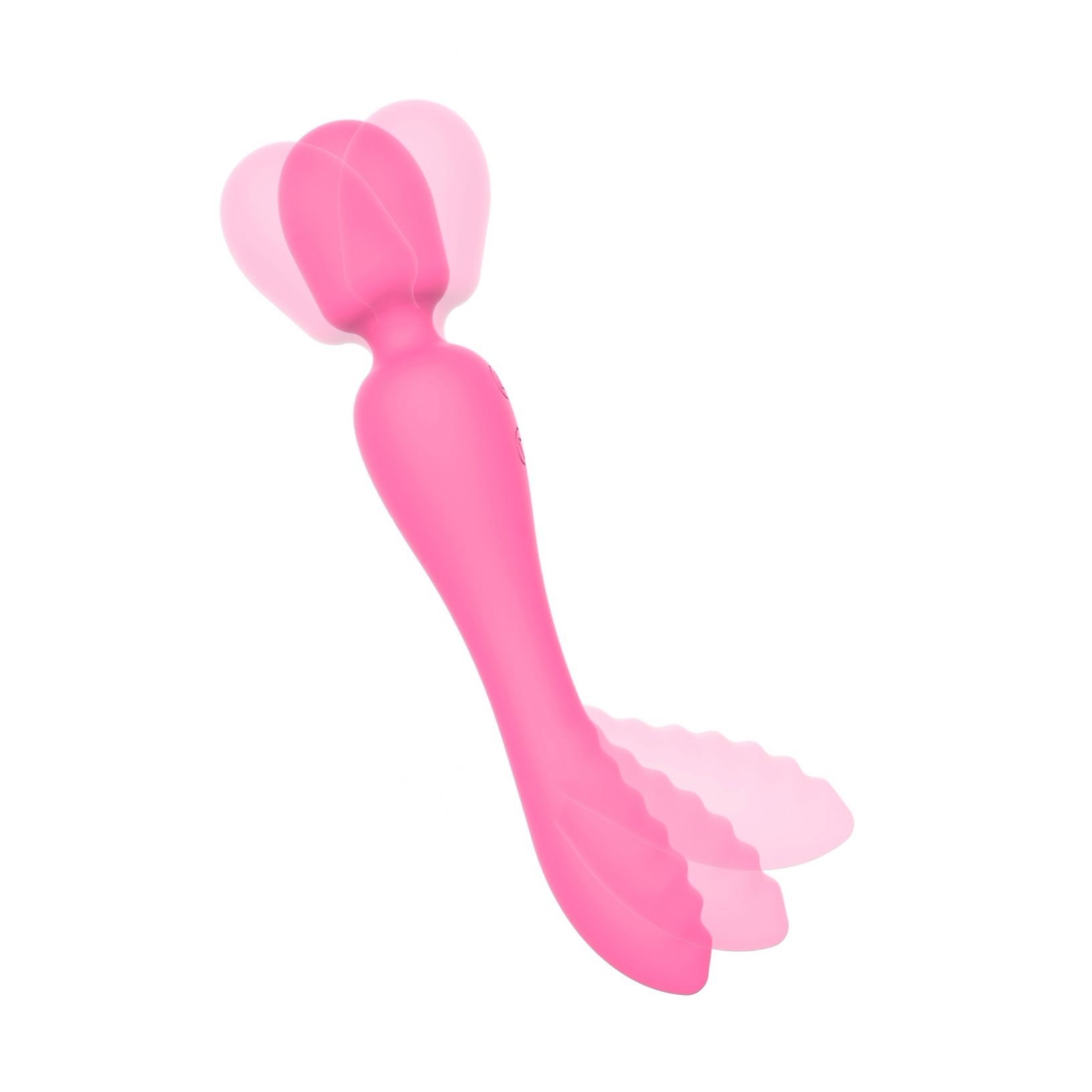 Evermore 2 în 1 Massager ToyJoy 17 Moduri Roz 22.5 cm