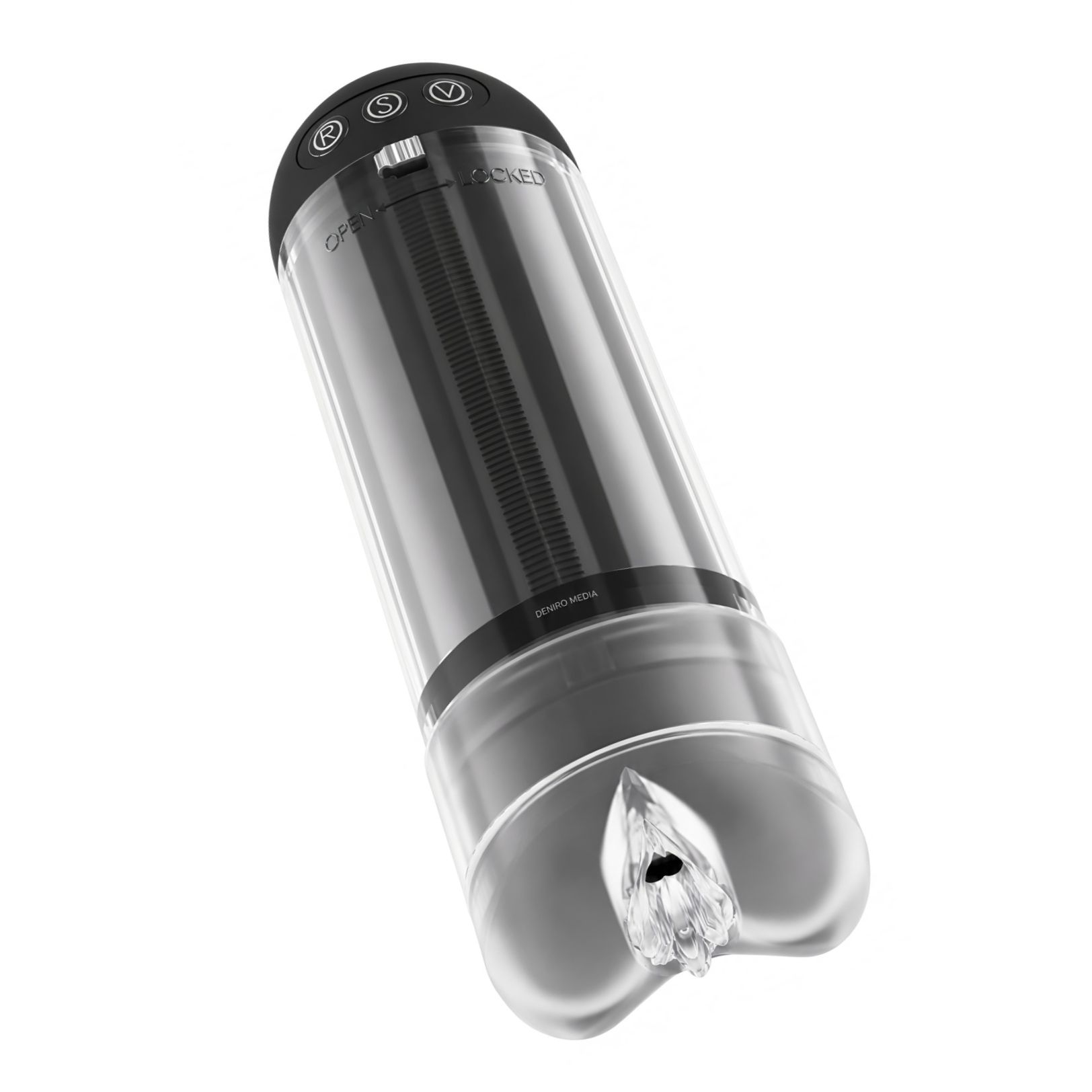 Extender Vibrating Penis Pump Transparent
