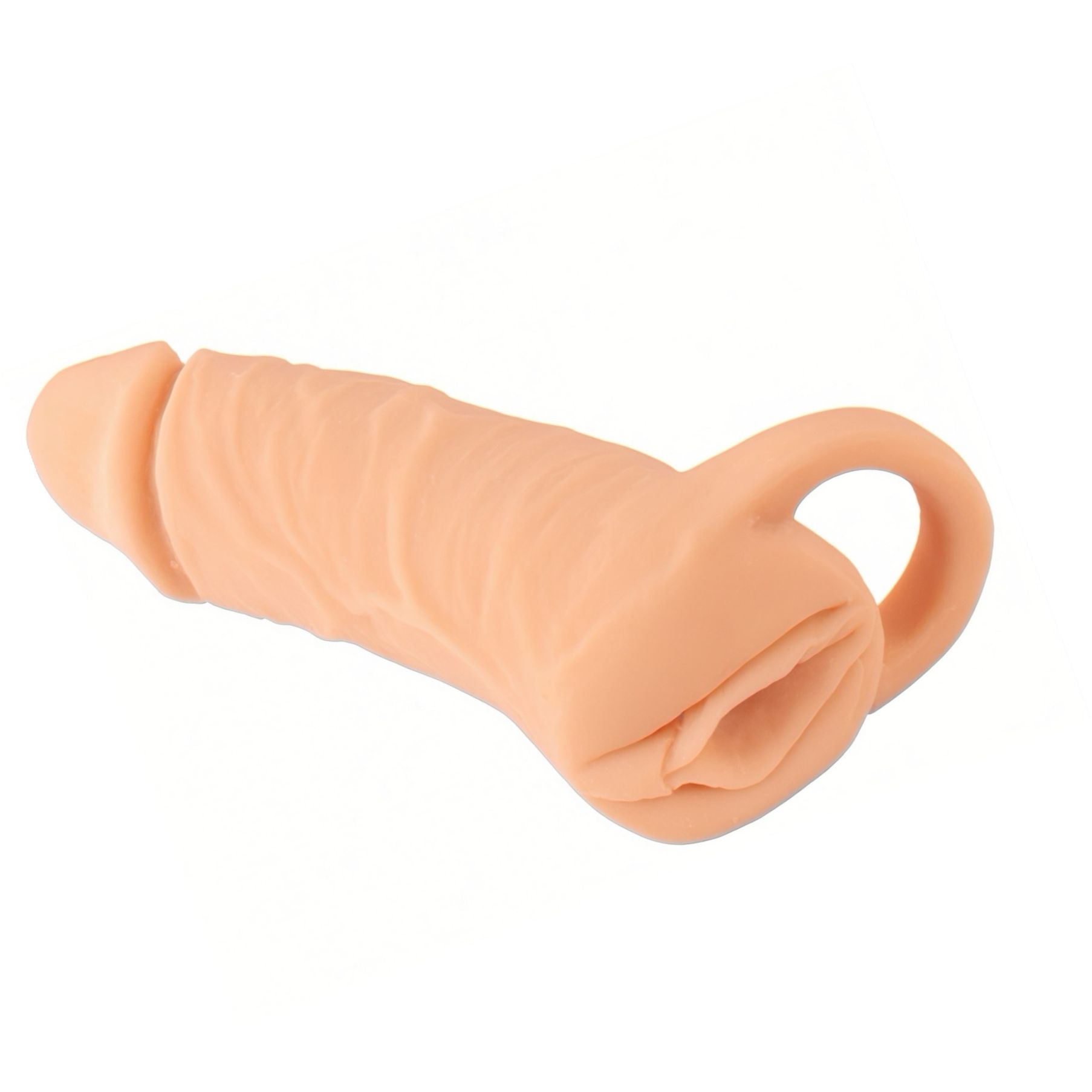 Extensie 2în1 Nature Skin MEDIUM +3 cm, TPE