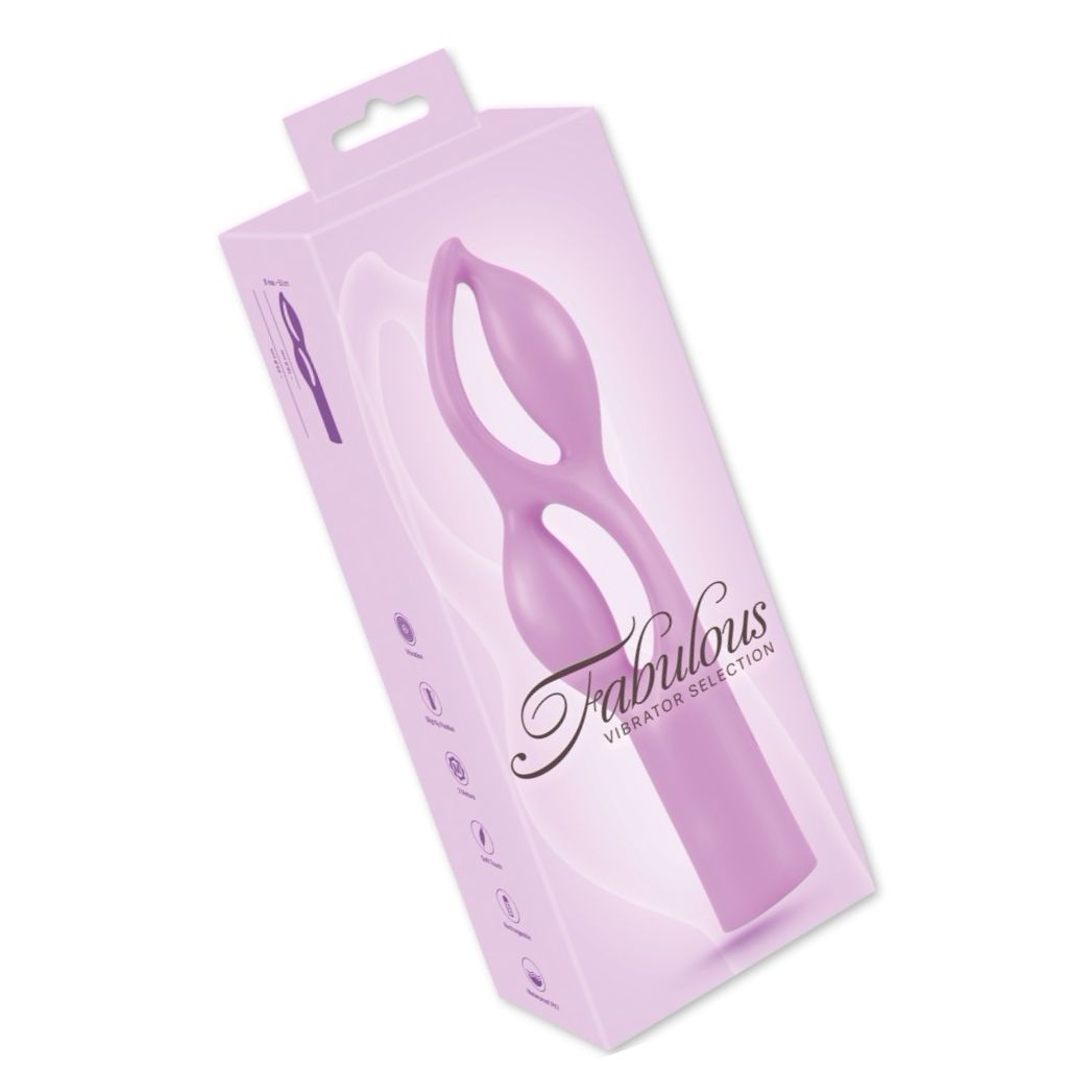 Fabulous Purple – Vibrator 2 Motoare, 12 Moduri, USB