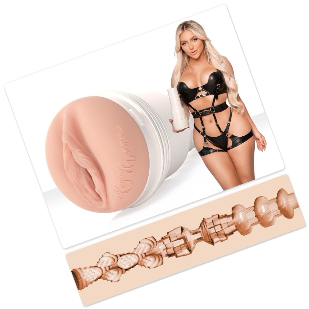 Fleshlight Kayley Loaded – Textură Intensă Superskin
