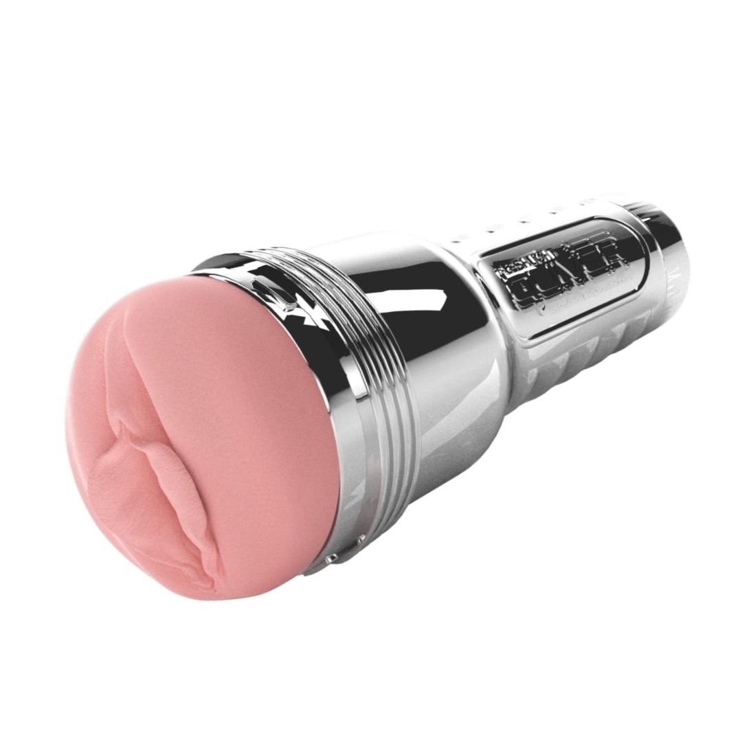 Fleshlight Quiver — Masturbator Vibrant, Reîncărcabil Argintiu