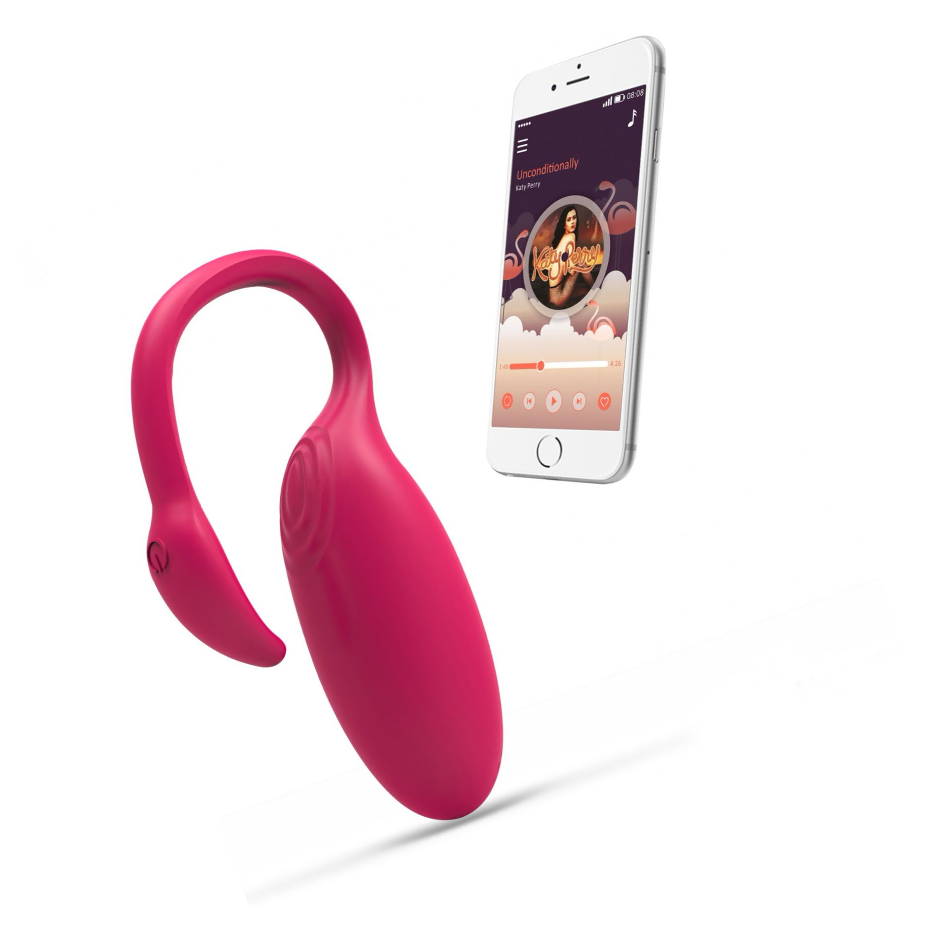 Glont Vibrator Flamingo Magic Motion Roz