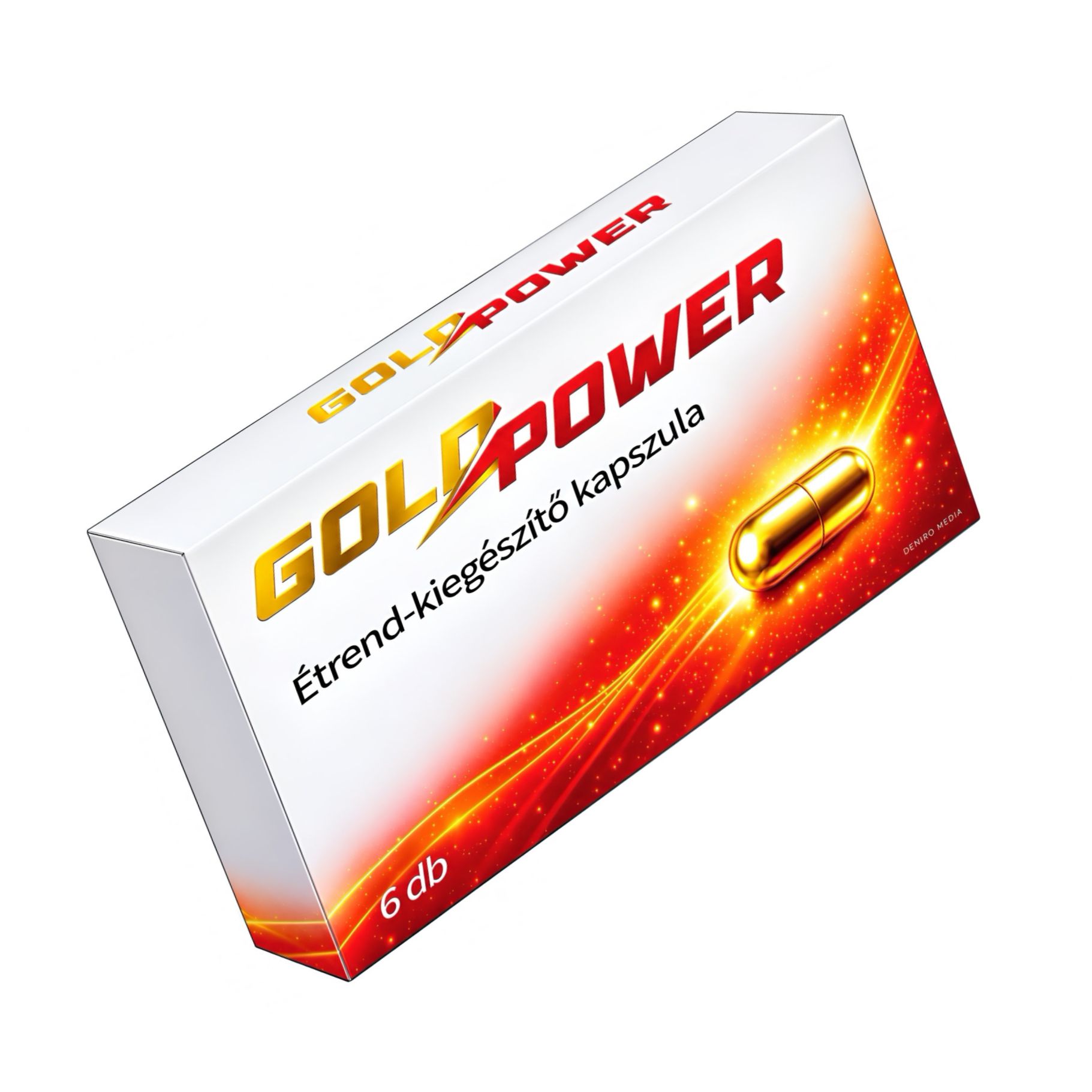 Gold Power 6 Capsule Putere Erectilă Rapidă Pills