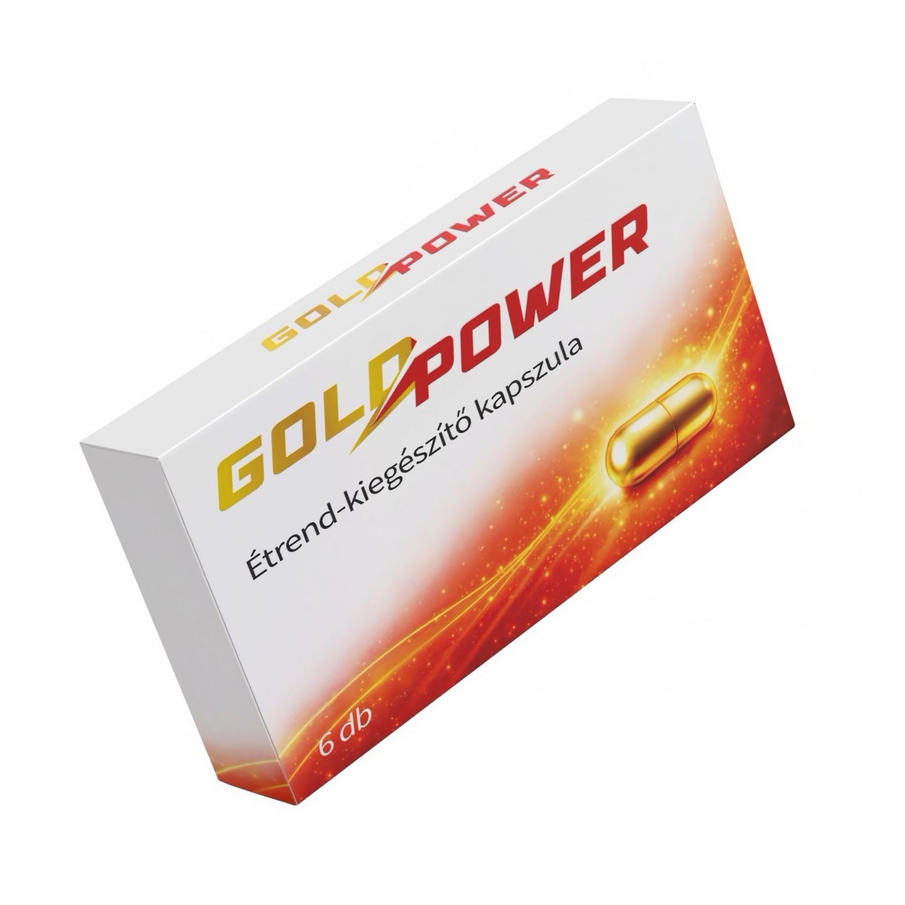 Gold Power 6 Capsule Putere Erectilă Rapidă Pills