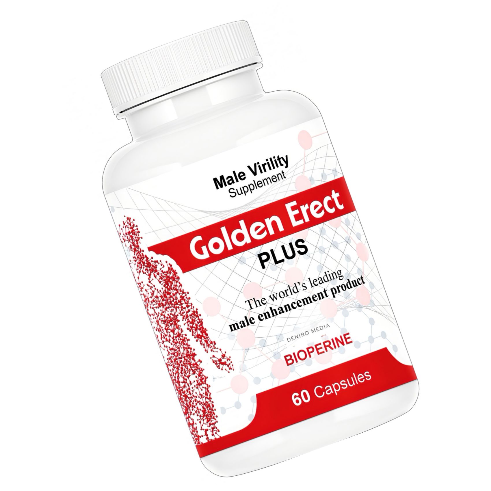 Golden Erect 60 Capsule Pentru Erecție și Volum Masculin 60buc