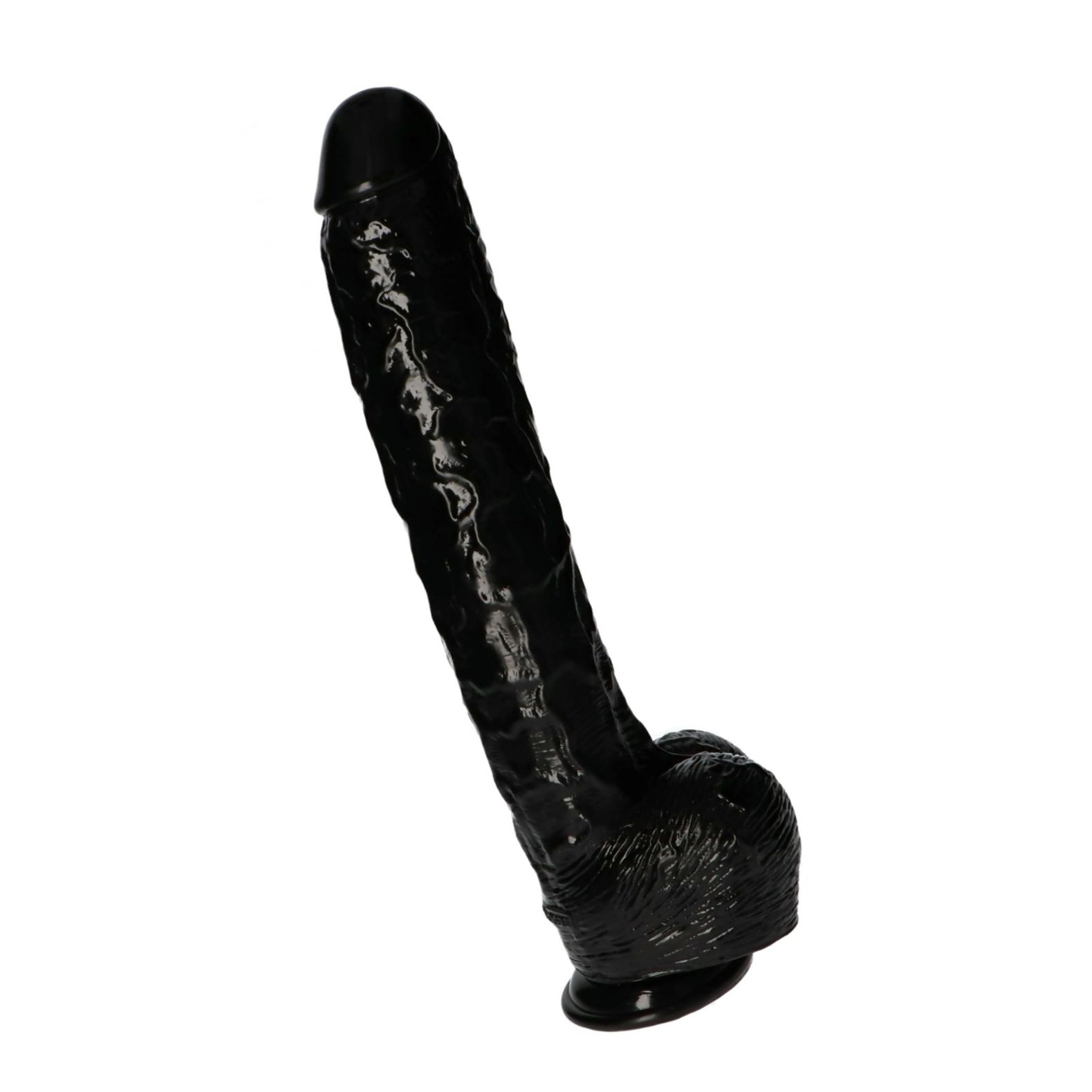 Golia XXL 40 cm Dildo Realist cu Ventuză — Toyz4lovers Negru