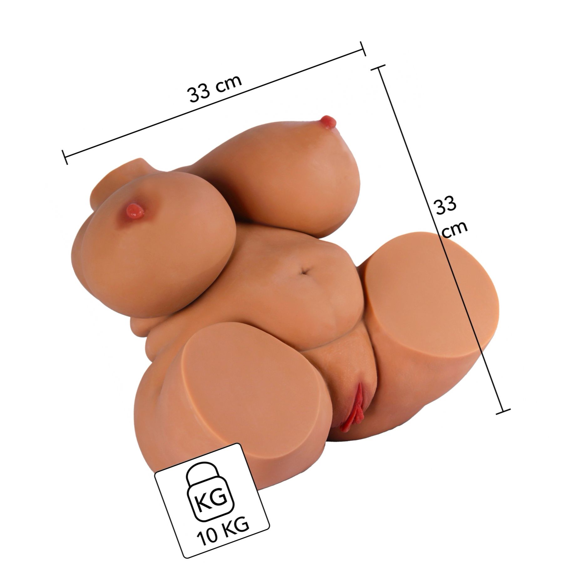 Hidden Desire Big Banging Babe — 10 Kg, Realistic Love Skin