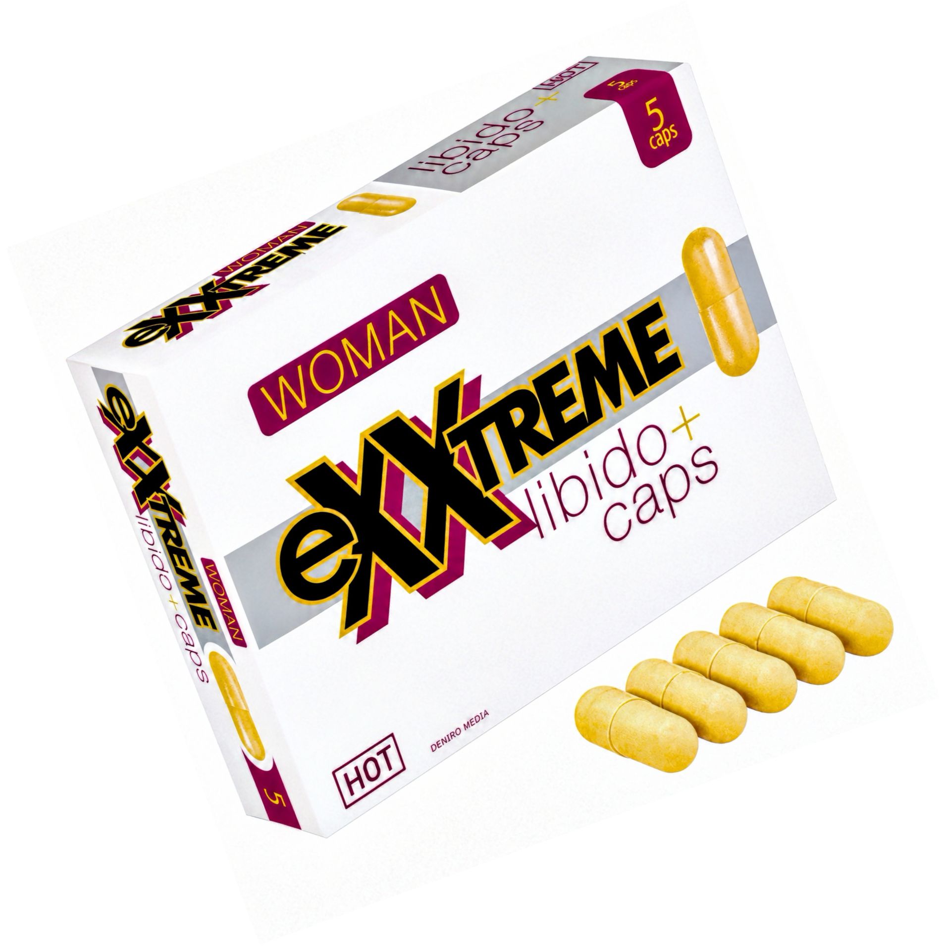 HOT Exxtreme Libido Feminin 5 Capsule cu Muira Puama