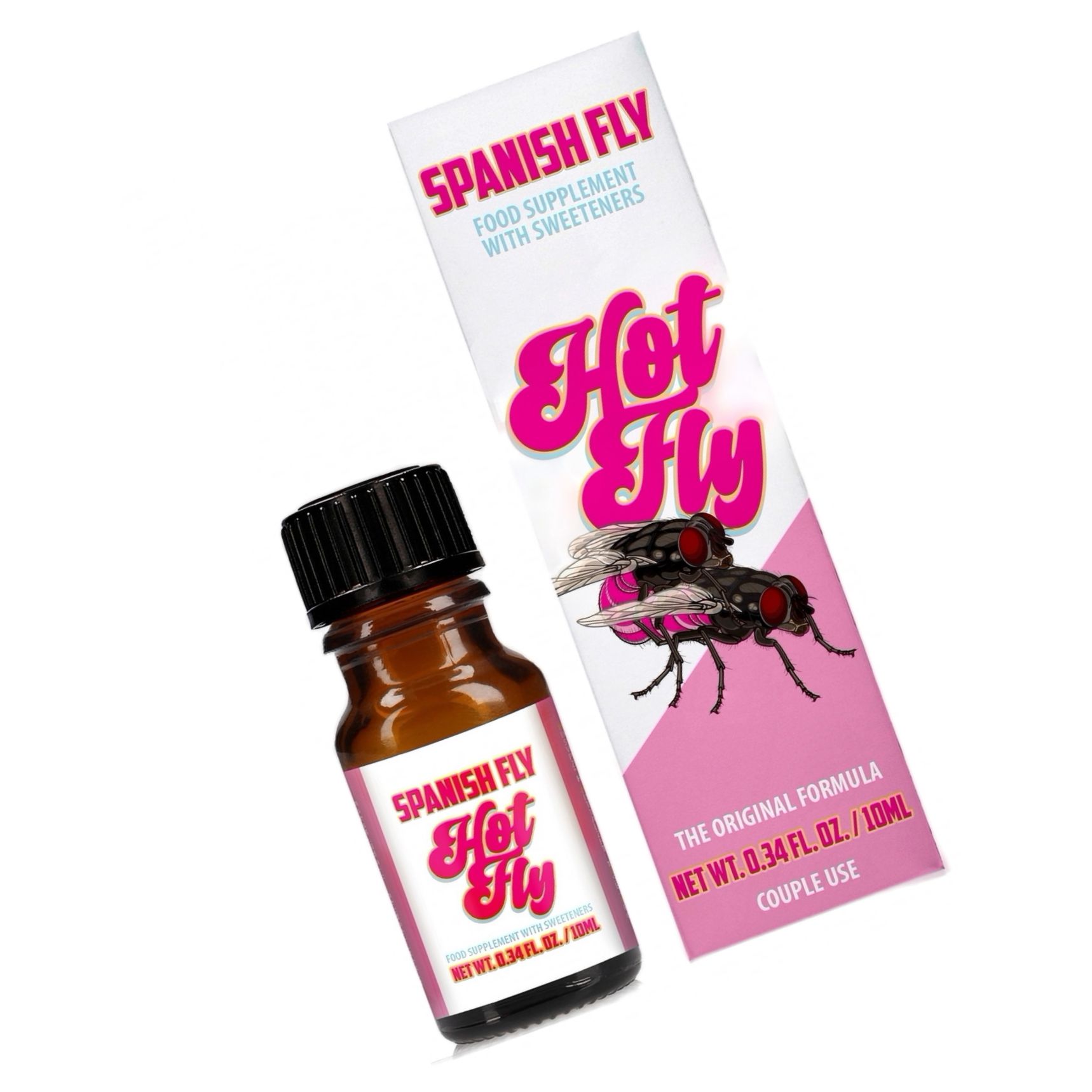 Hot Fly Spanish Fly, Zinc, Flacon discret