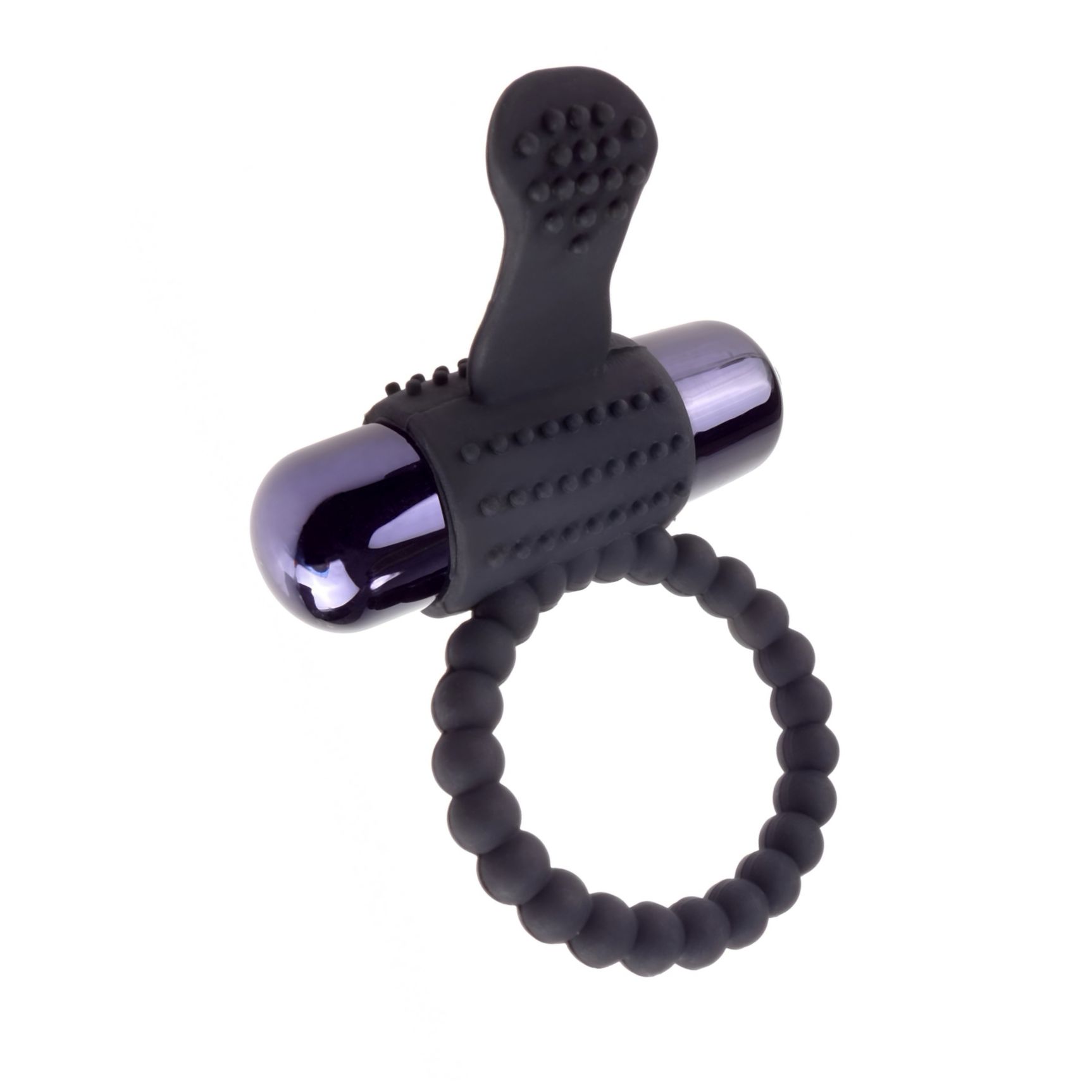 Inel cu Vibrații Fantasy C-Ringz Silicon Negru