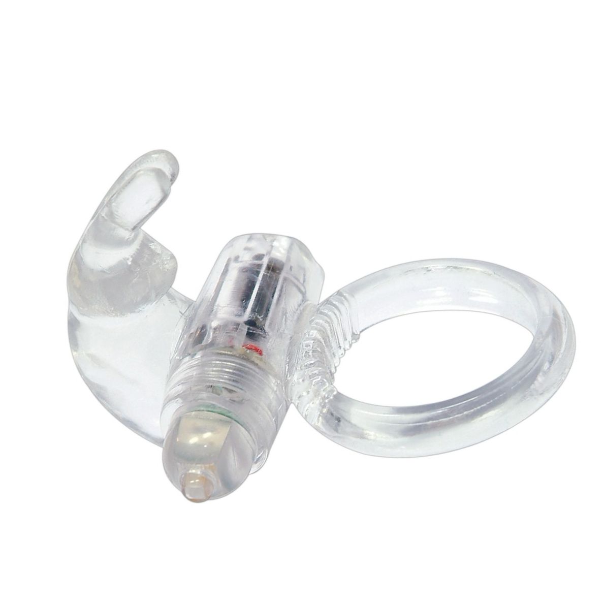 Inel Cu Vibratii Silicone Soft Transparent