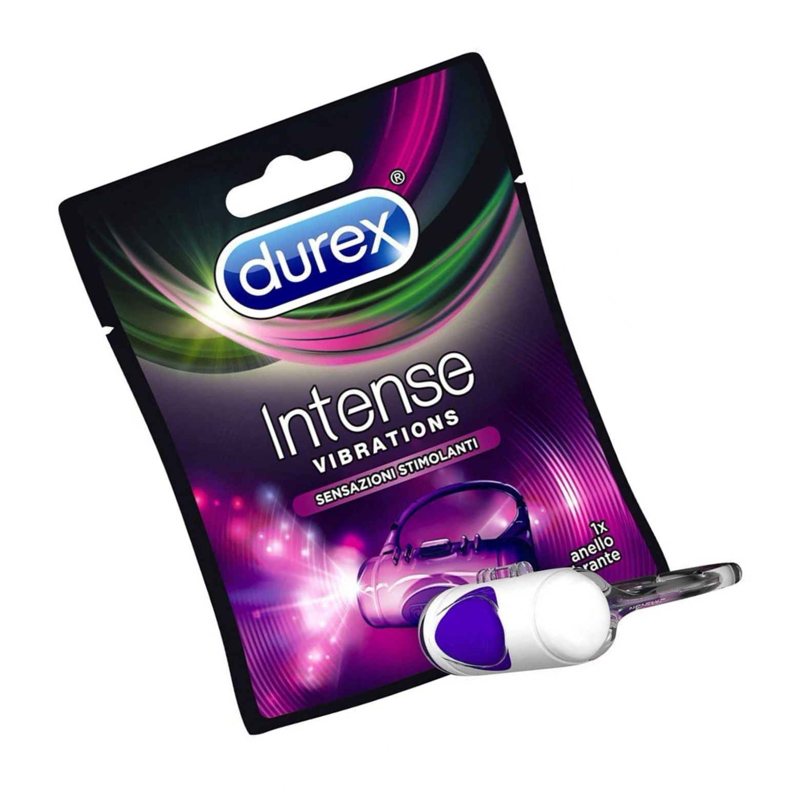 Inel Penis Durex Vibrating Alb