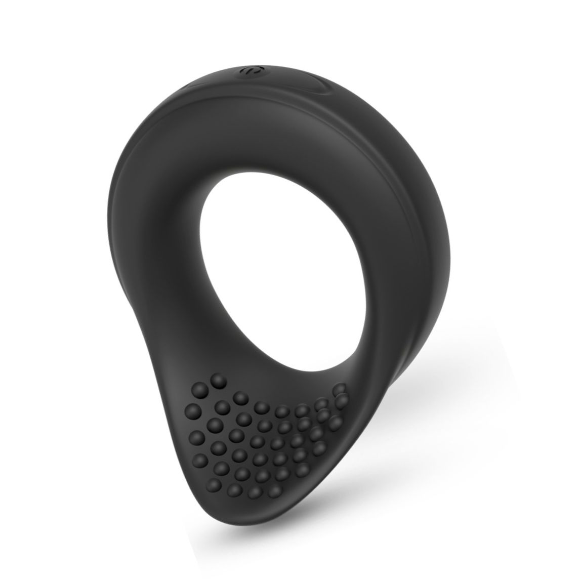 Inel Vibrant Rebel — 10 Moduri, Reîncărcabil, Discret Negru