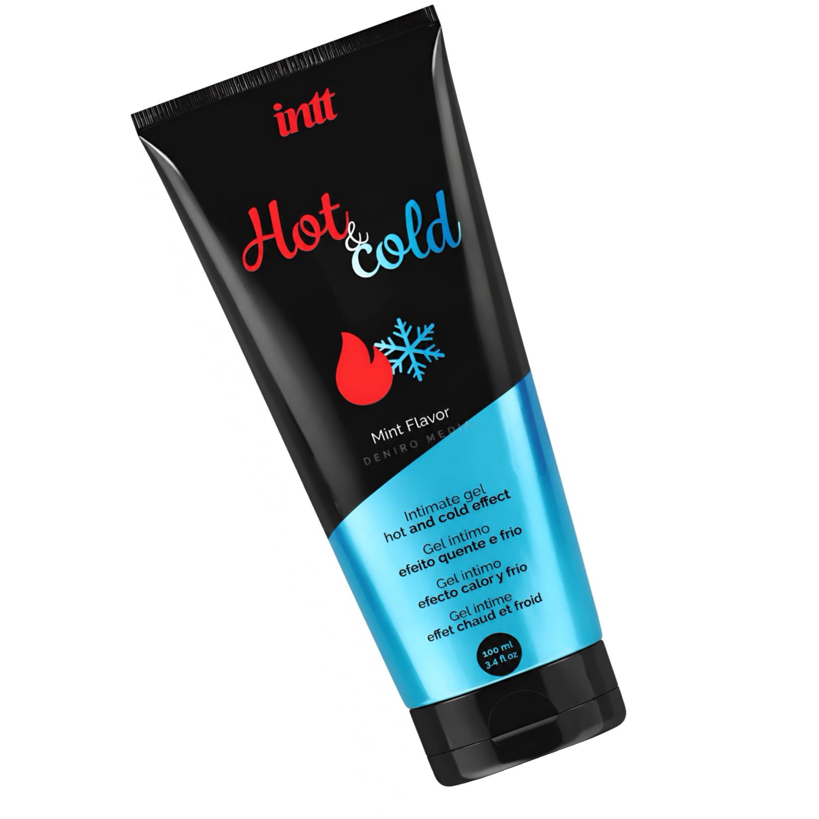 Intt Hot Cold Lubrifiant cu Efect Dual Mentă