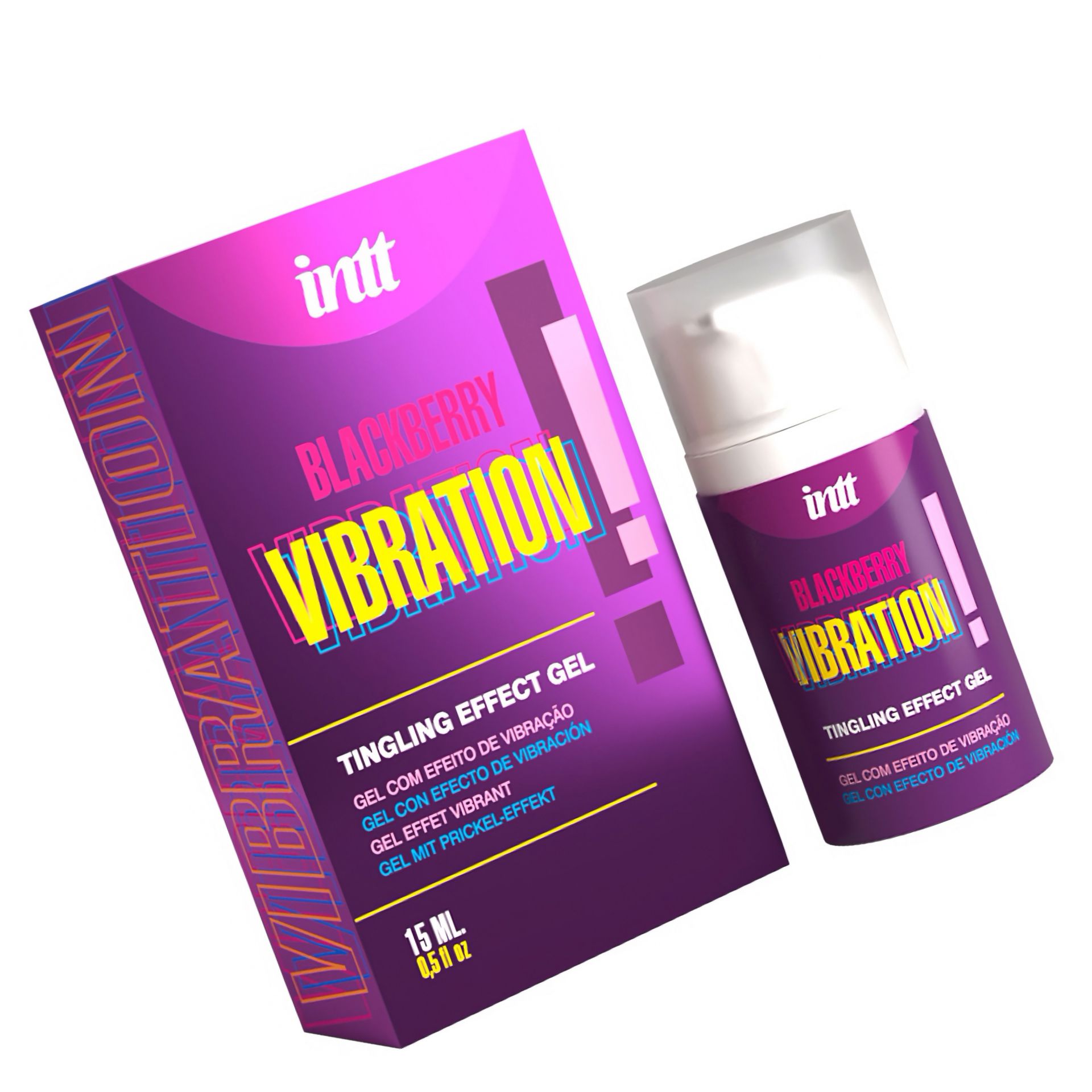 Intt Vibration Blackberry — Gel Intim Mure, Efect Pulsant