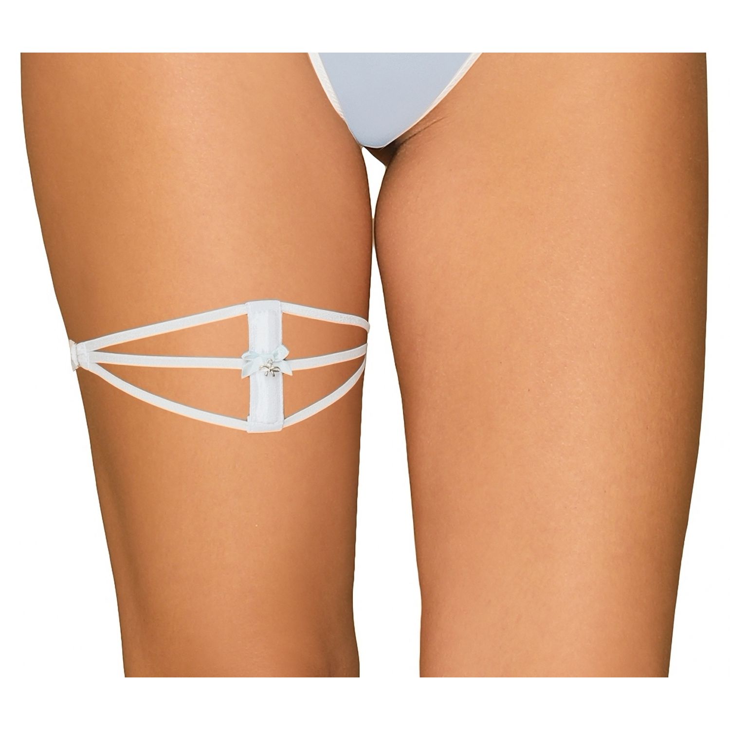 Jartieră Obsessive A760 Alb