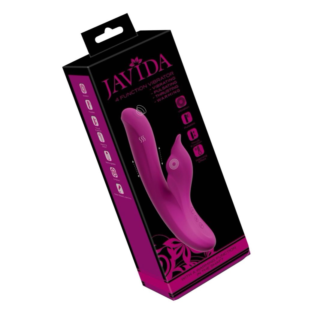 JAVIDA 4 Funcții Vibe — 3 Motoare, încălzire, Reîncărcabil