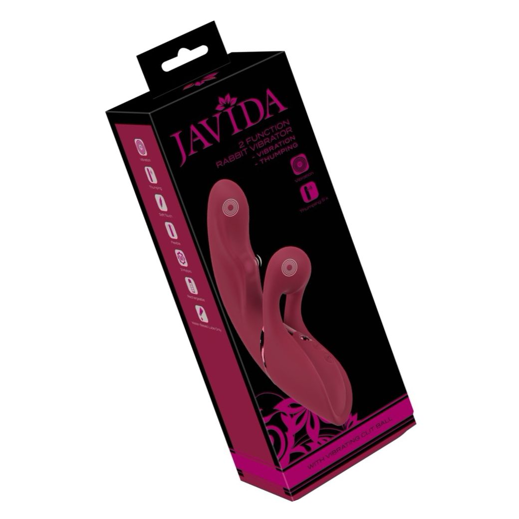 JAVIDA Rabbit 2-în-1 - 25 Moduri, 3 Motoare, Reîncărcabil