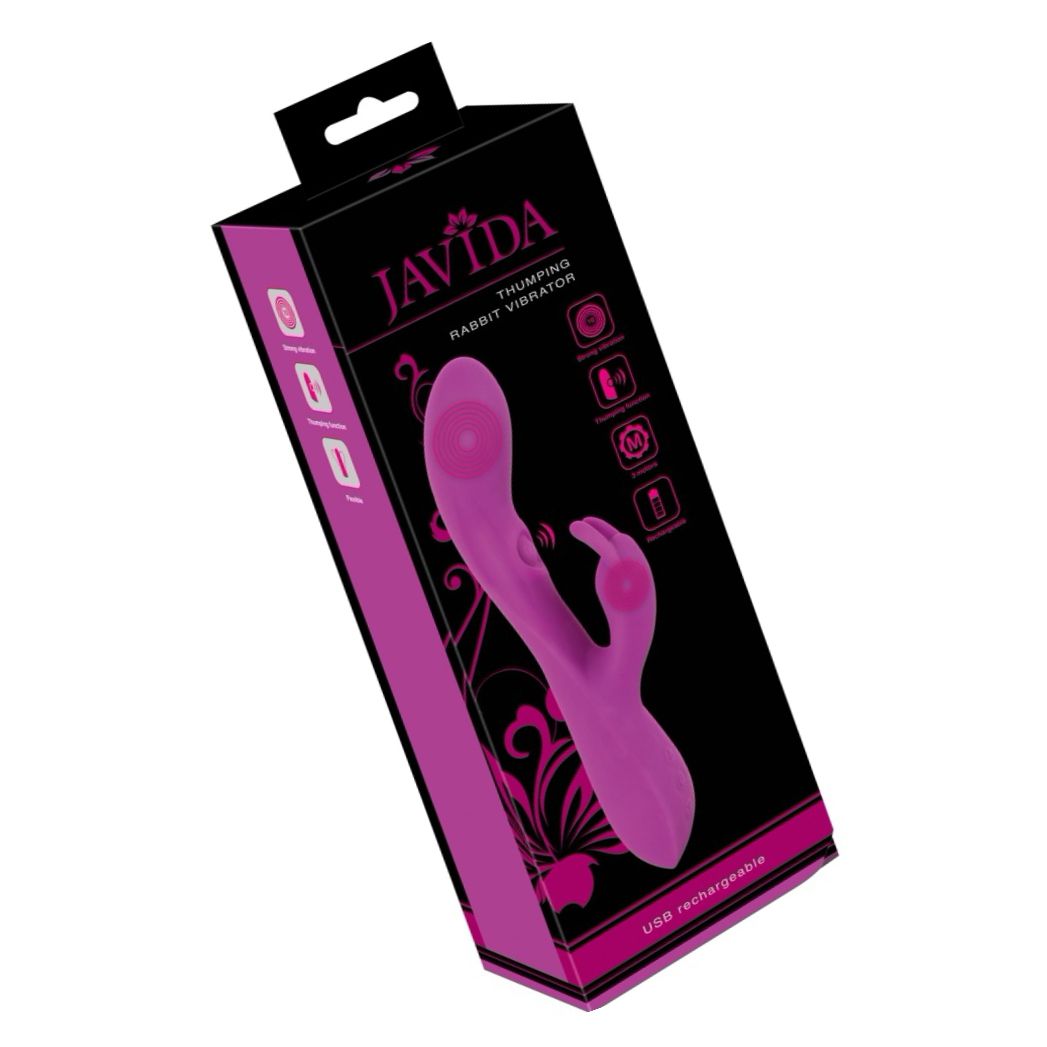 JAVIDA Thumping Rabbit — 3 Motoare, 30 Moduri, Reîncărcabil