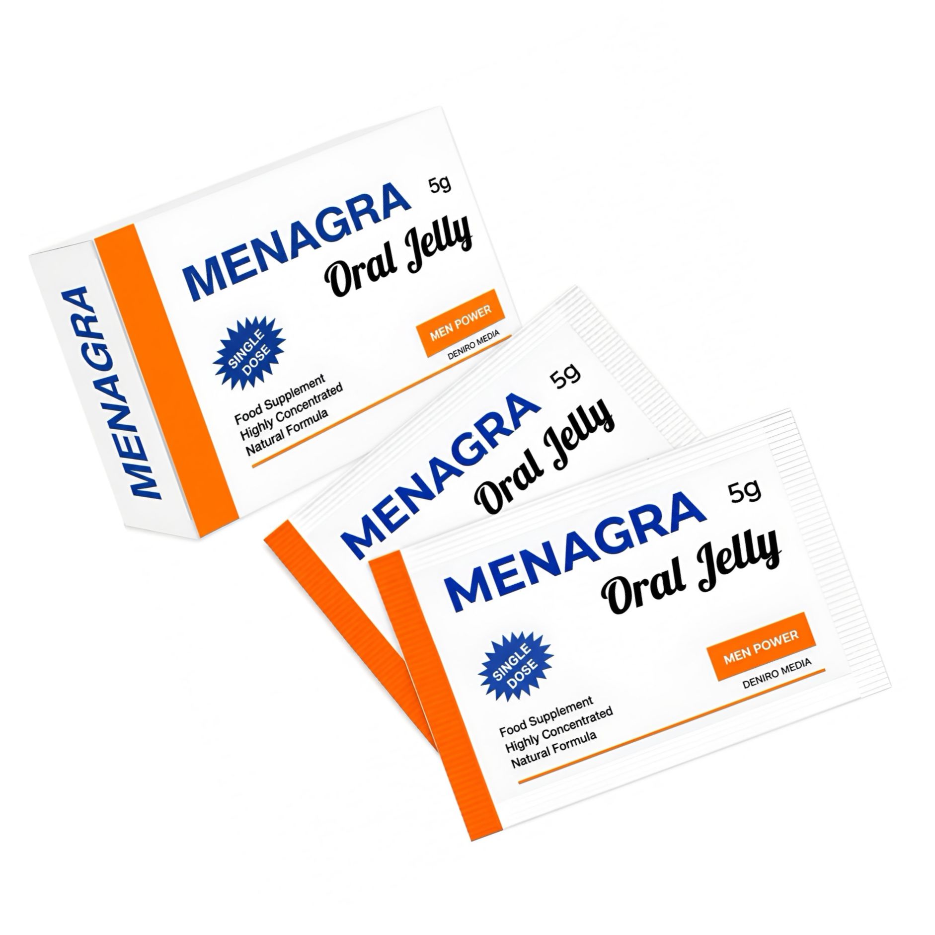 Jeleu Erecție Rapidă Menagra 2 pliculețe