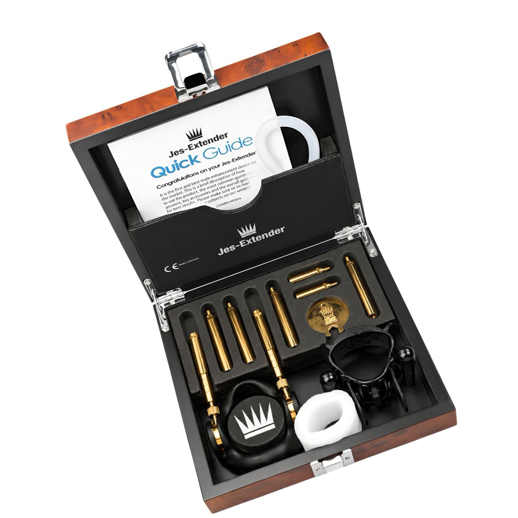 Jes Extender Gold Placat 24K, Extensie Discretă De Calitate