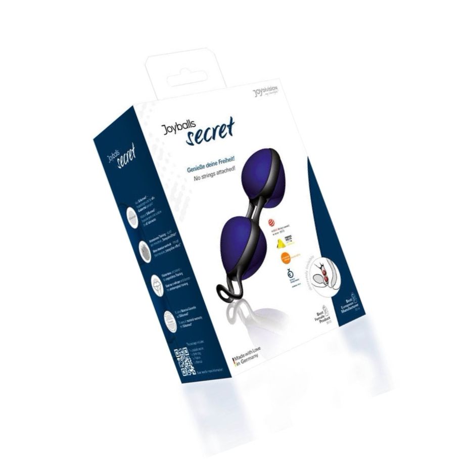Joy Secret Blue Black Joydivision - bile vaginale discrete