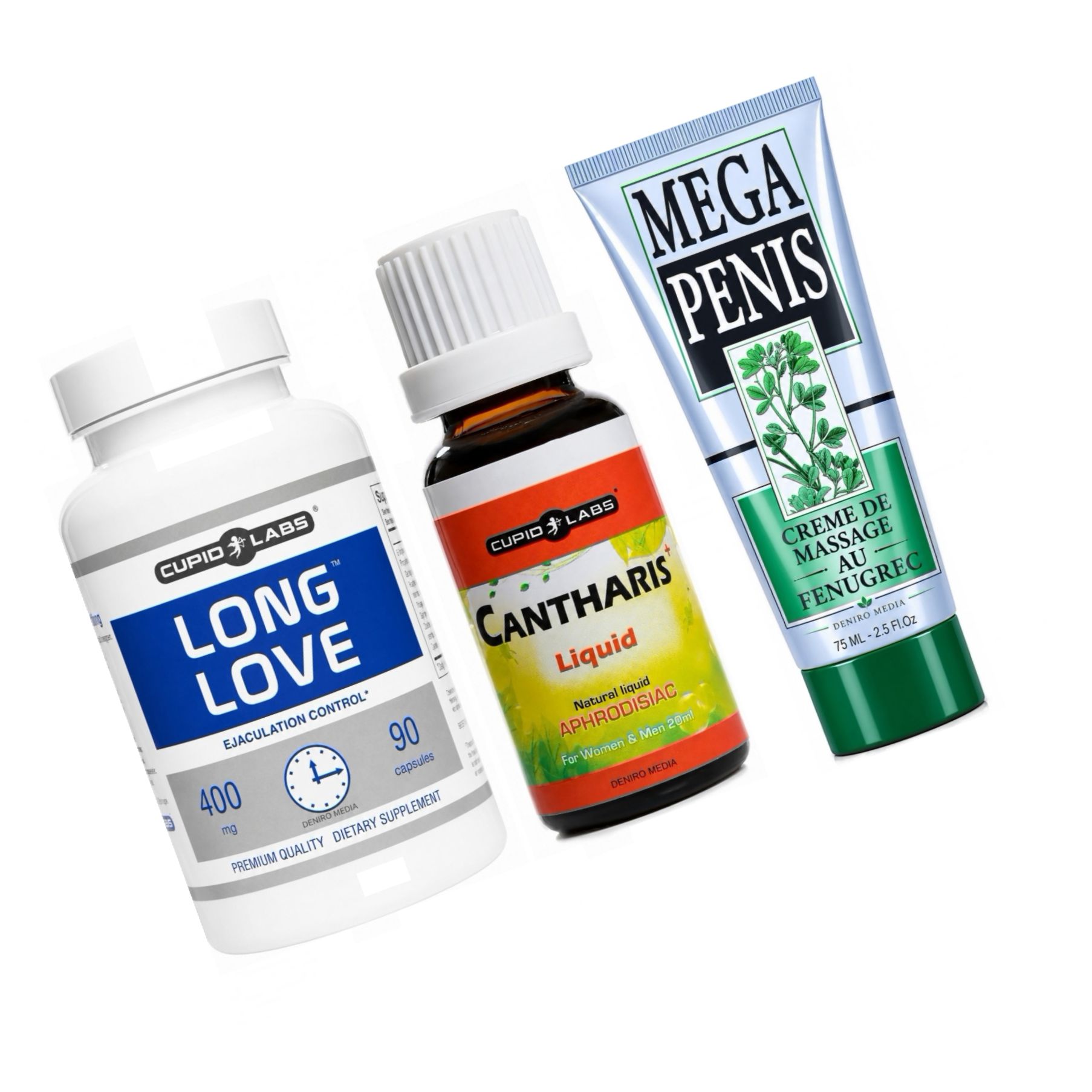 Kit 3 în 1: Control Total și Plăceri Intense