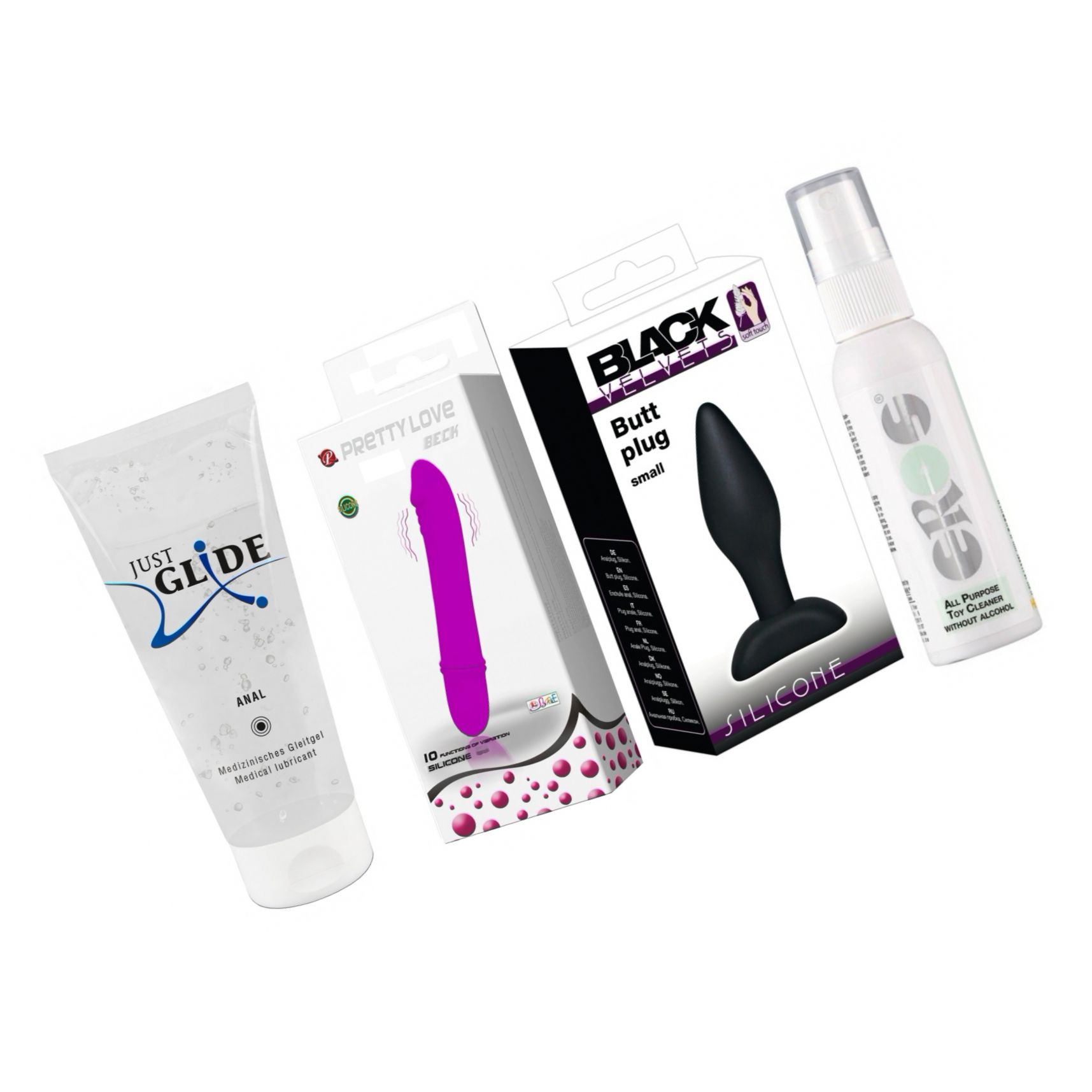 Kit Aventură Intensă: Plug, Lubrifiant și Vibrații