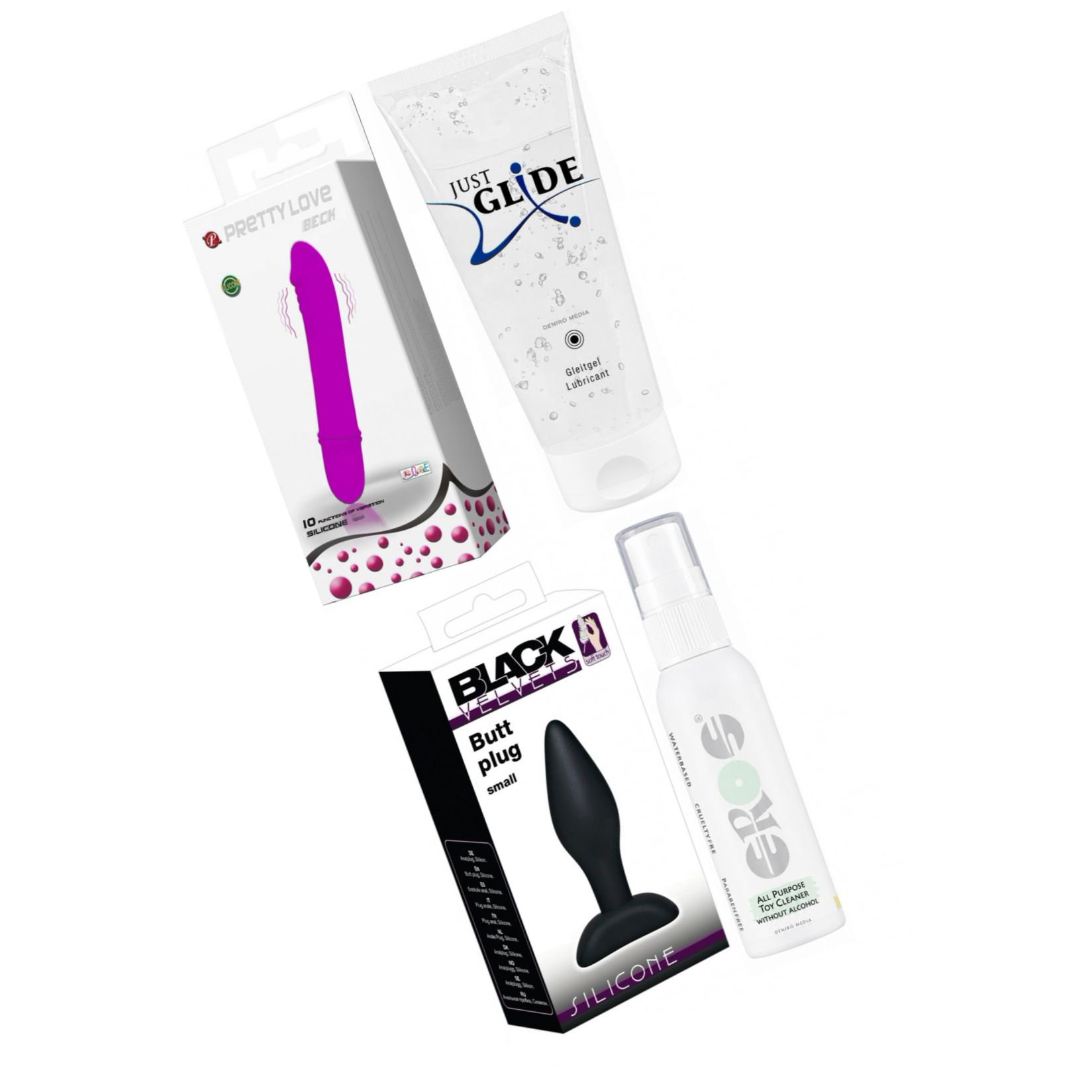 Kit Aventură Intensă: Plug, Lubrifiant și Vibrații