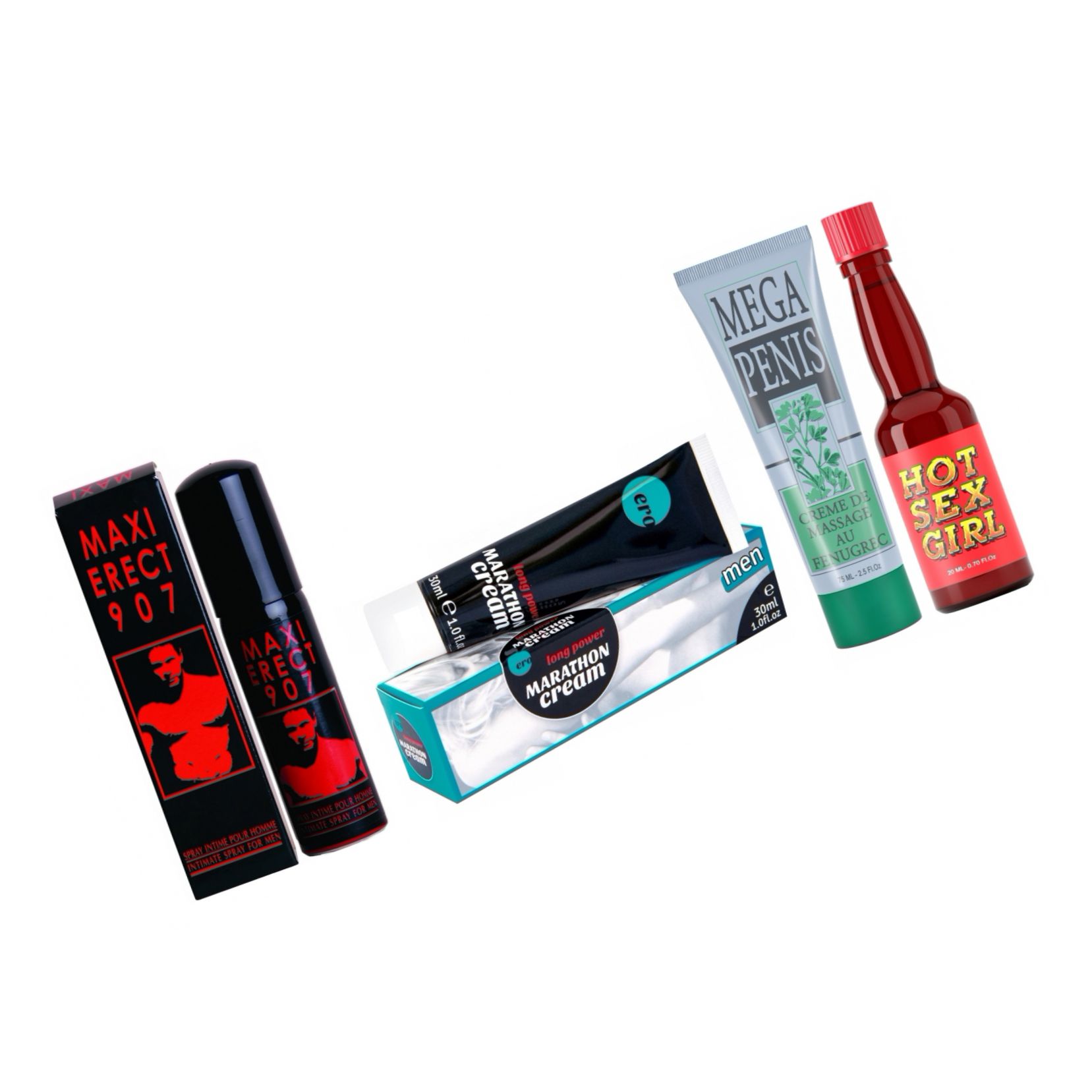 Kit Extaz și Maraton – Pachet pentru Pasiune Intensă