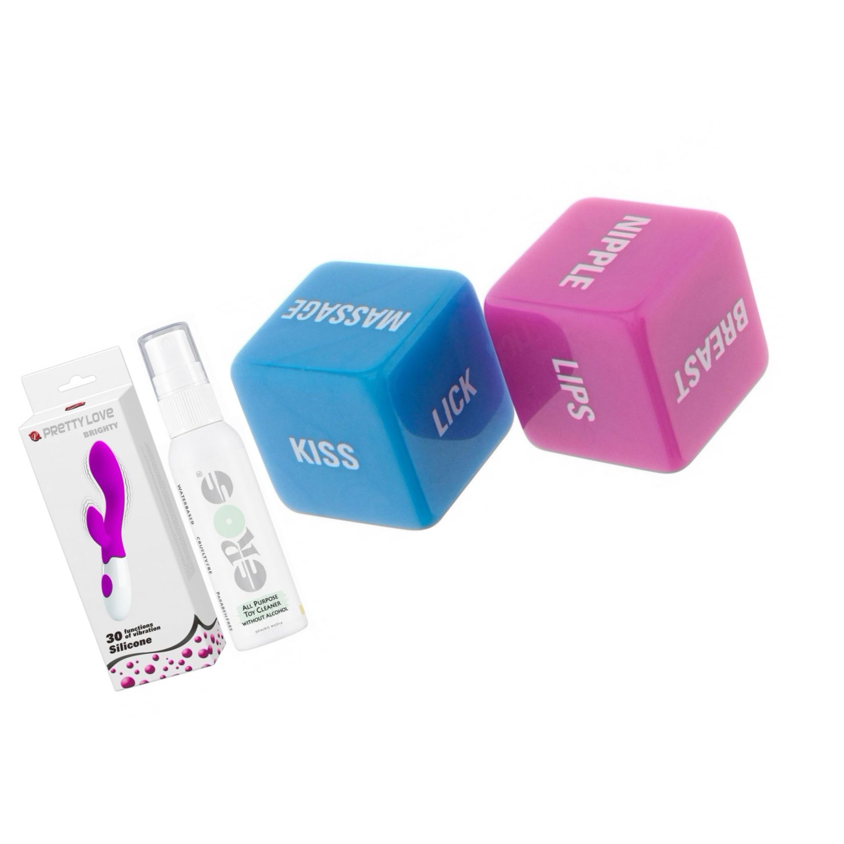 Kit Flacără între Așternuturi - Set Provocator 3 în 1