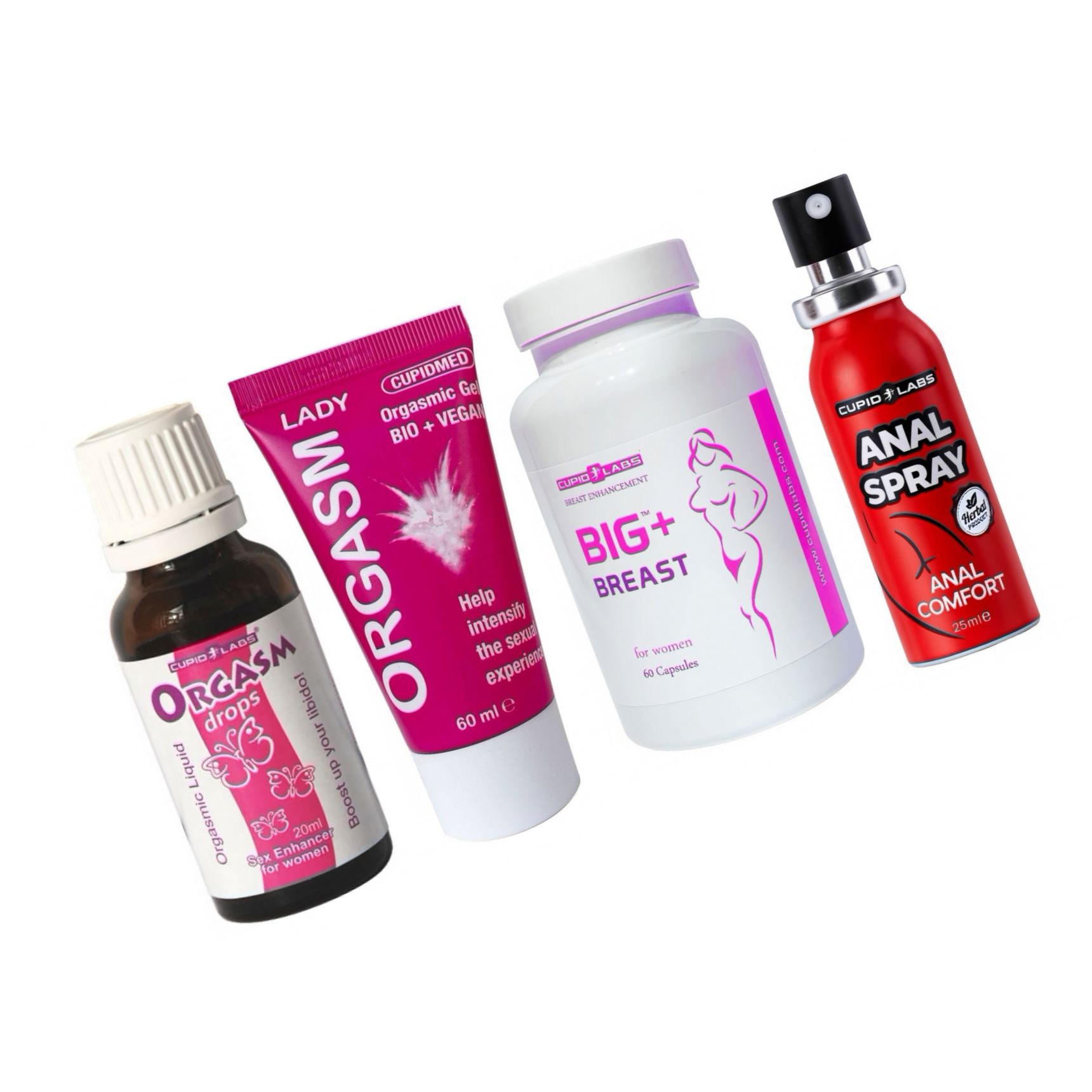 Kit Intensitate Cupid Labs - Pachet Dorință și Confort