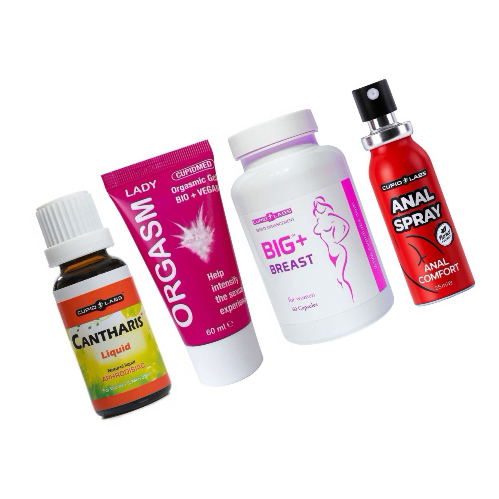 Kit Intensitate Și Plăcere Rapidă — Pachet Cupid Labs