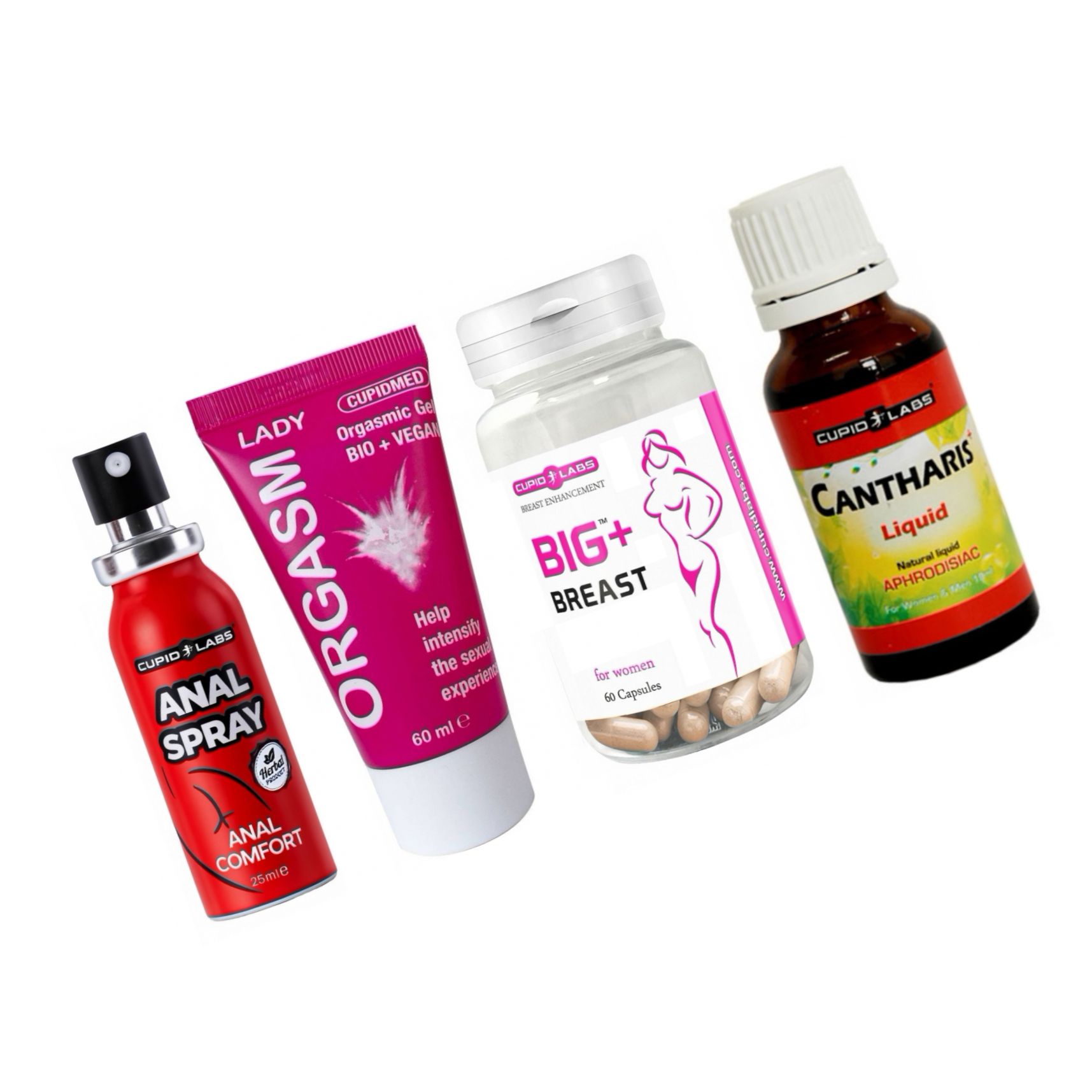 Kit Intensitate Și Plăcere Rapidă — Pachet Cupid Labs