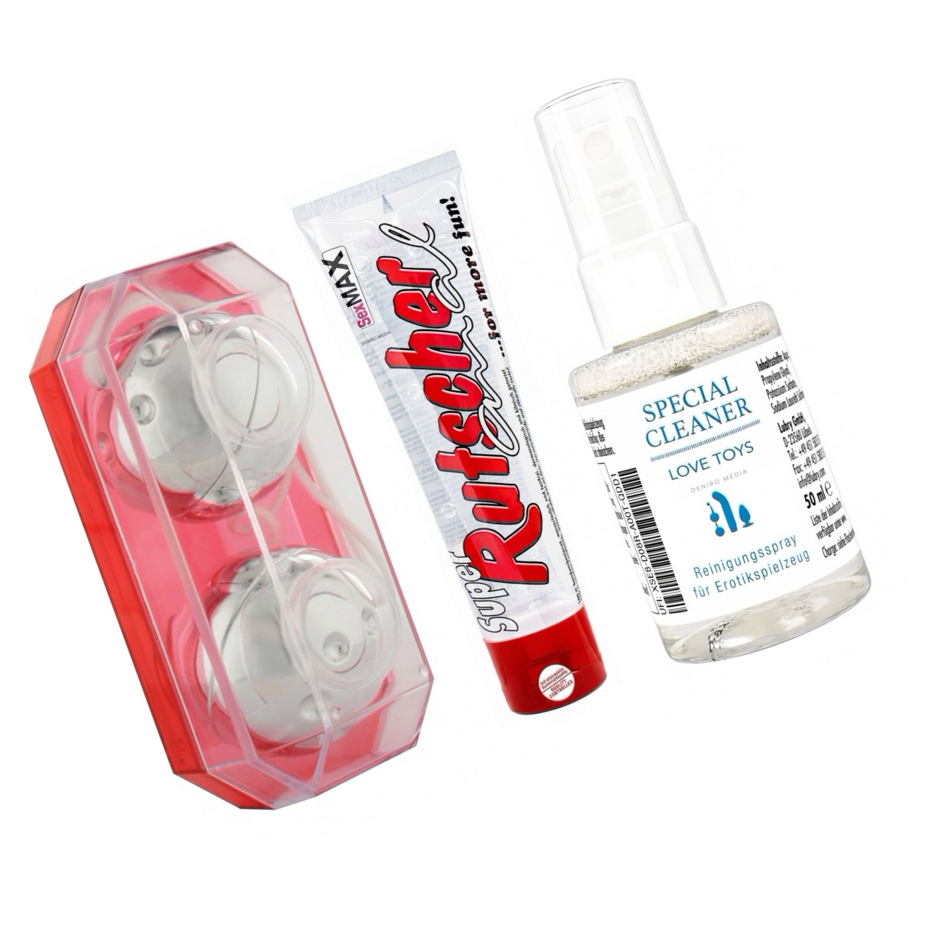 Kit Intensitate și Control: Set Pelvin 3în1