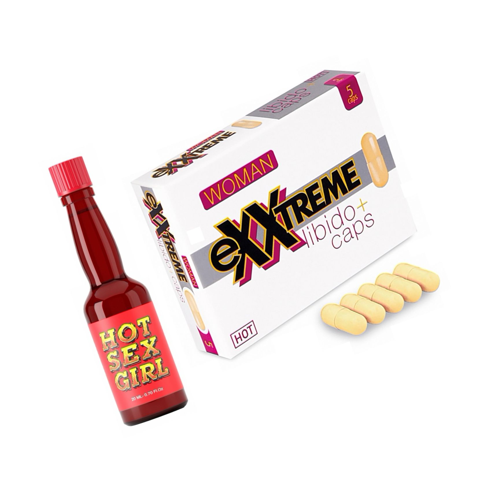 Kit Libido Maxim: Pachet Intensitate Feminină