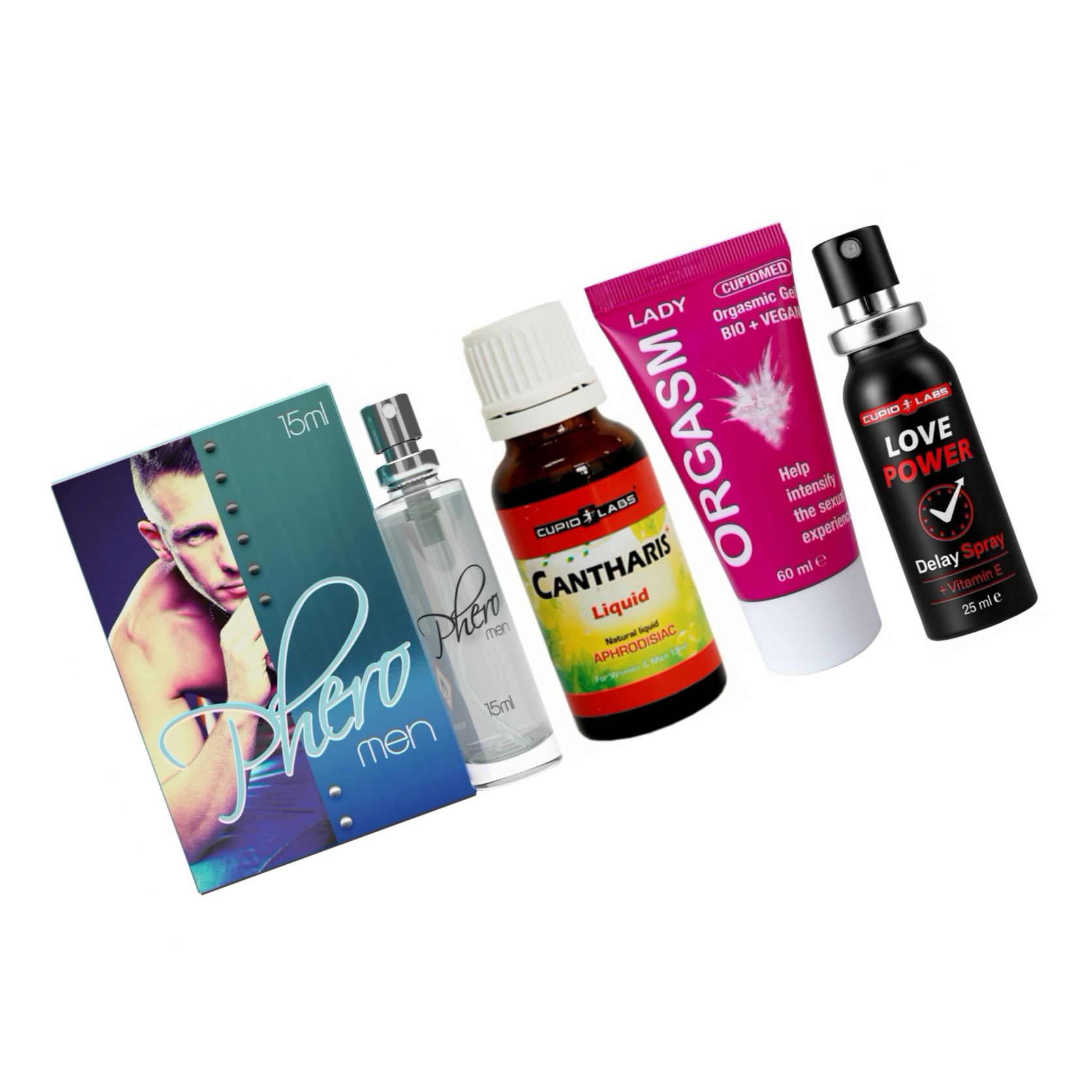 Kit Pasiune Intensă: Control, Dorință și Atracție