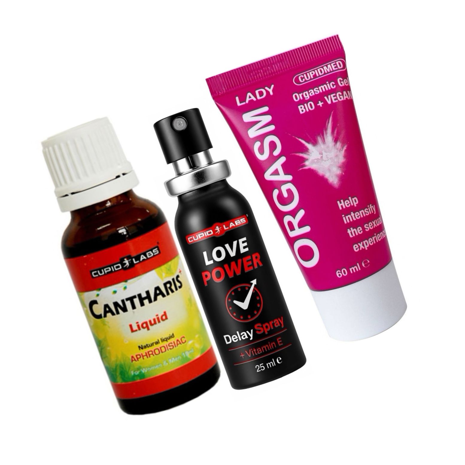 Kit Plăcere Intensă: Control, Excitație și Dorință