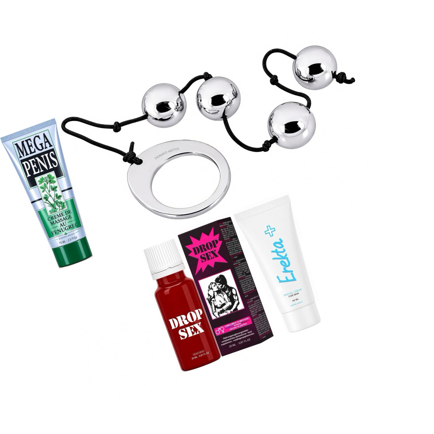 Kit Putere și Plăcere: Set Complet pentru El și Ea