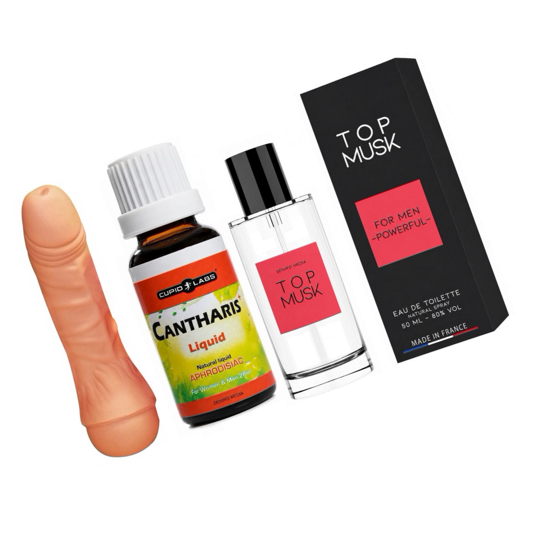 Kit Seducție Intensă – Feromoni, Picături, Ejaculator